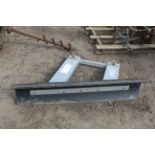 Snow plough/ grader blade to fit pallet tines. V