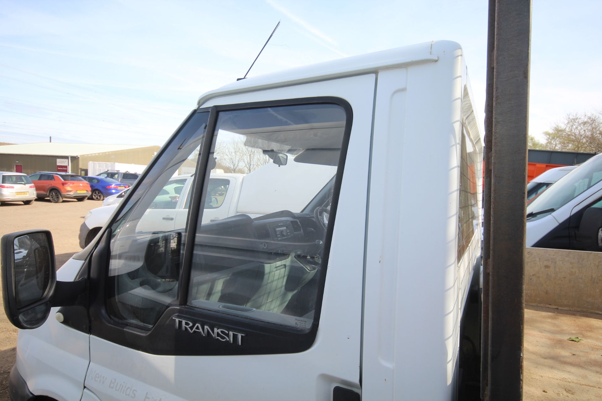 Ford Transit 2.4L diesel 3.5T drop side tipper. Registration BX08 PXC. Date of first registration - Image 28 of 59