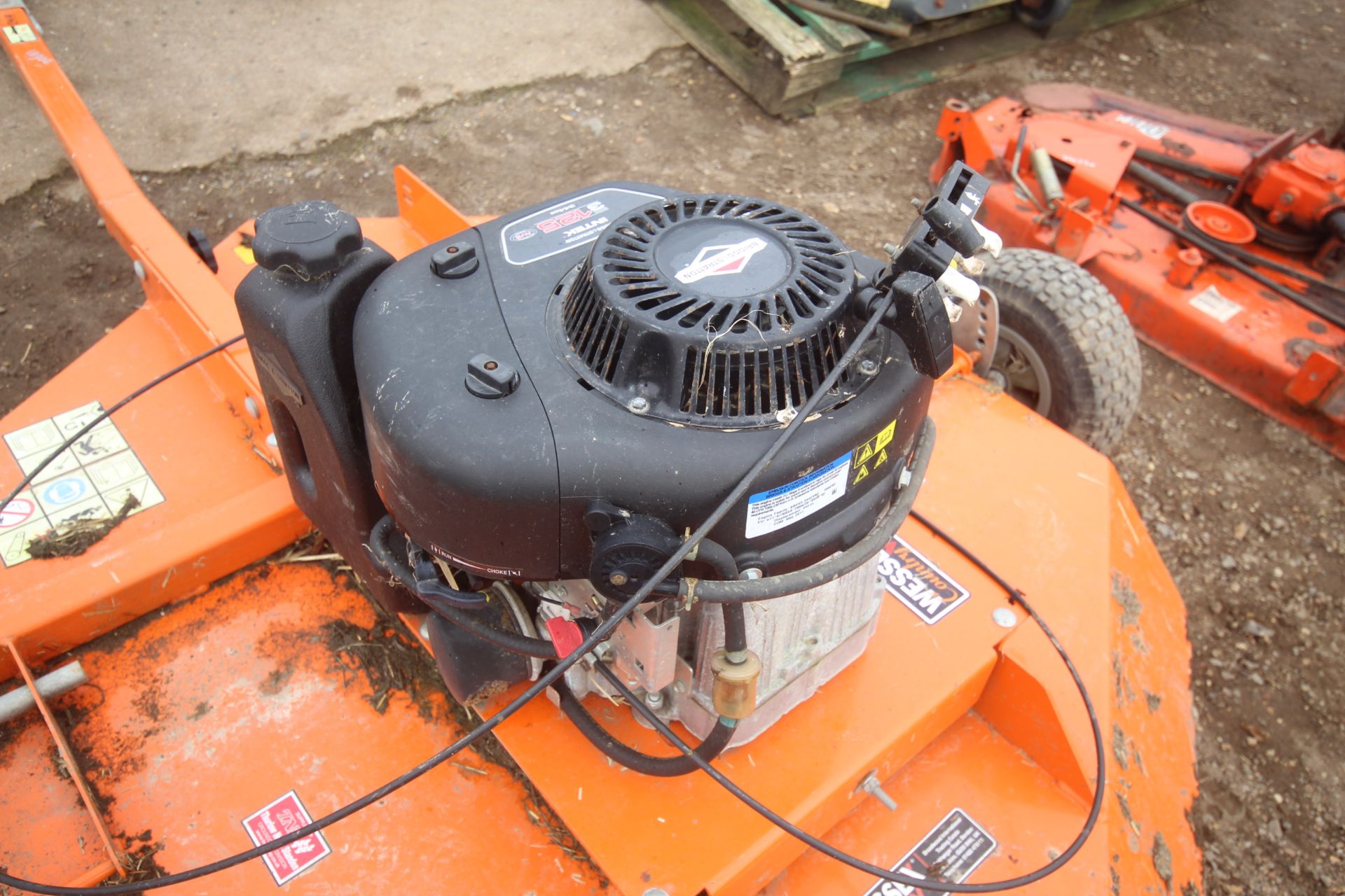 Wessex Country AT110 rotory topper for quad bike. 2012. With Briggs & Stratton petrol engine. V - Image 9 of 17