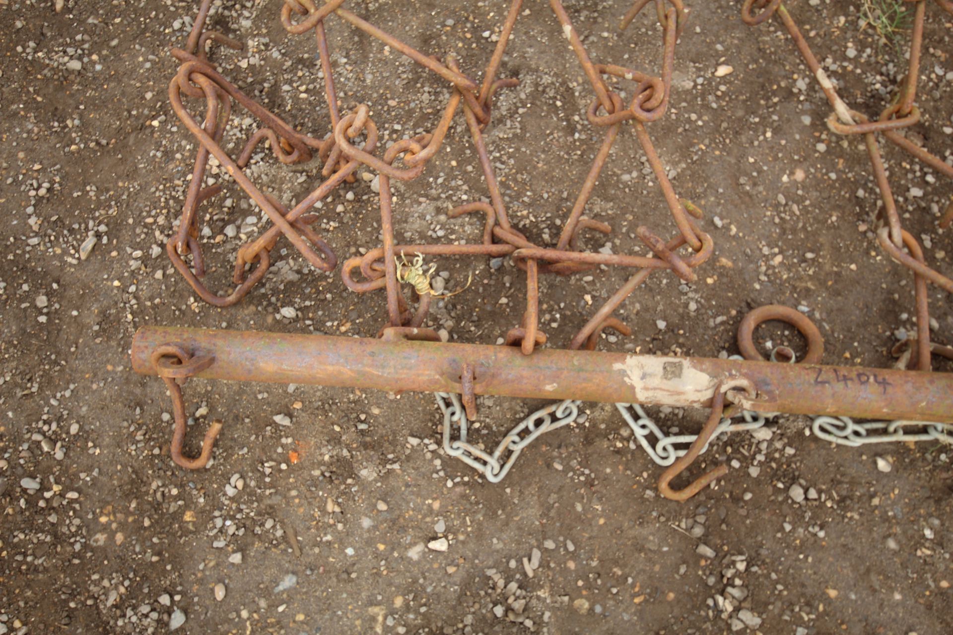 Set of chain harrows. V - Image 2 of 7