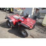 Honda Big Red 300 2WD quad bike. 1992. Owned from new. Key held. V