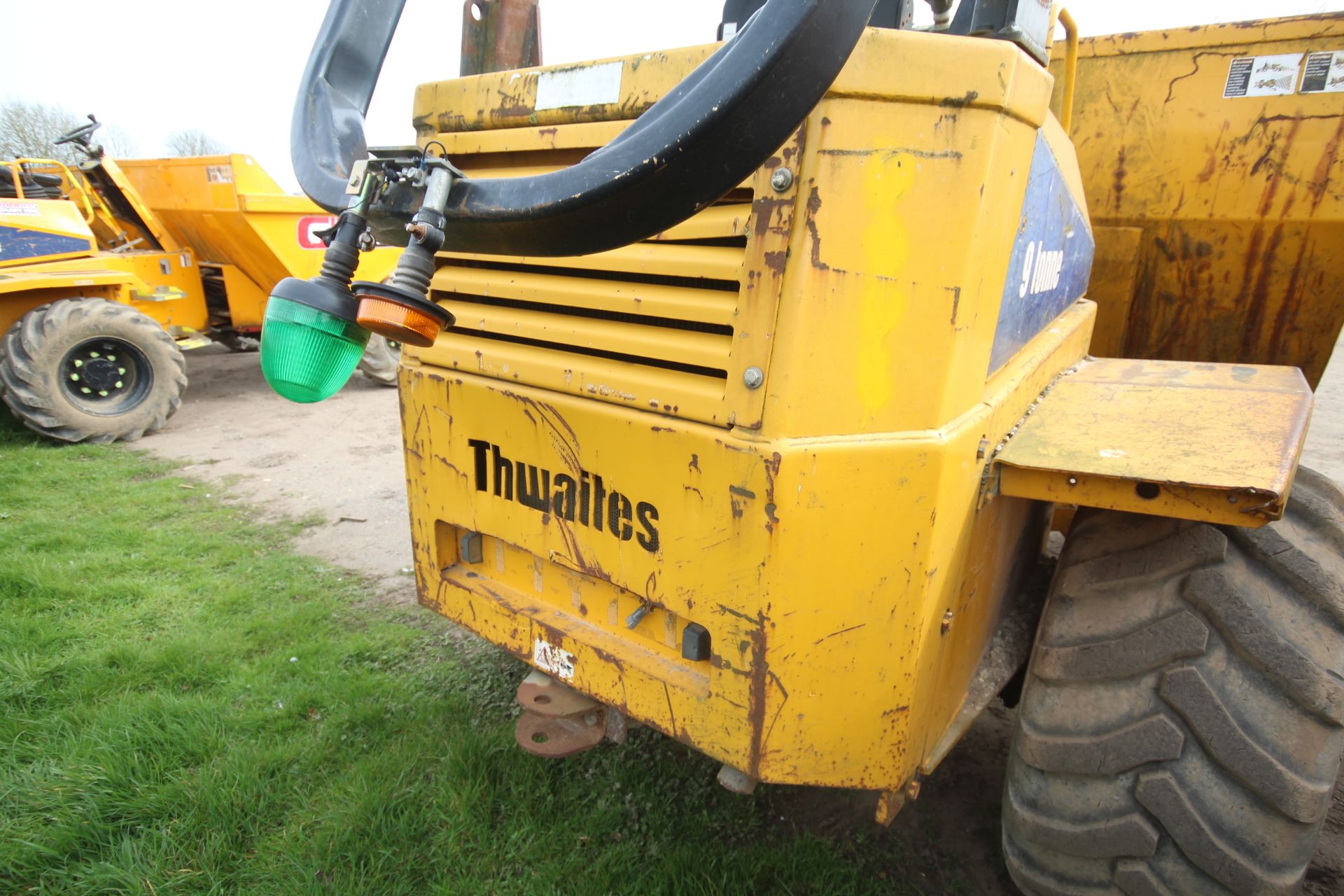 Thwaites 9T 4WD dumper. 2005. Unknown hours. Serial number SLCM39022507A6719. 500/60-22.5 wheel - Image 15 of 32
