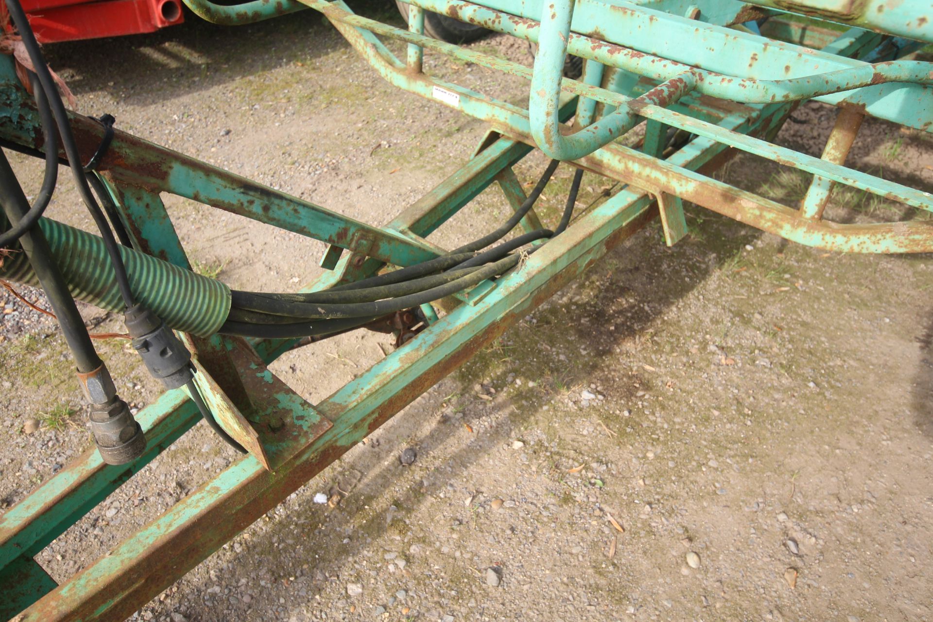 Farmhand trailed 56 bale carrier. V - Image 8 of 23