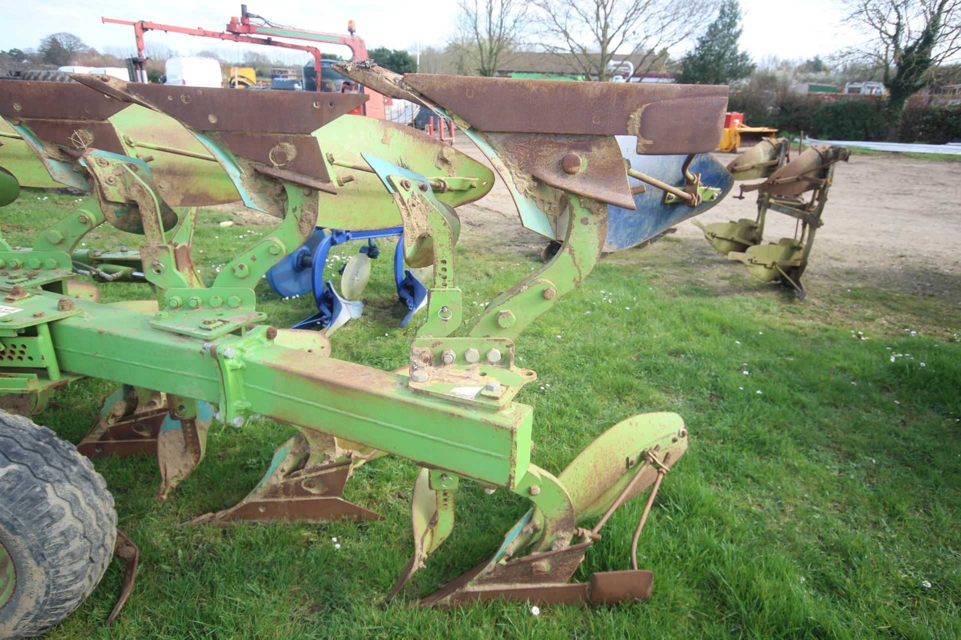 Dowdeswell 140 MA 5+1F reversible plough. With hydraulic press arm. Refurbished by Agri-Hire 2019. - Image 18 of 25