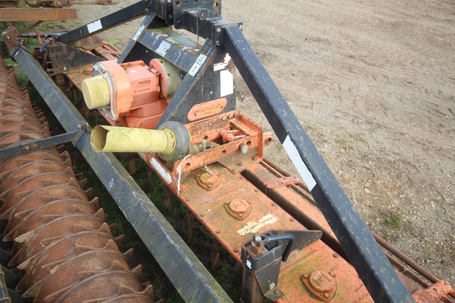 Machio 4m power harrow. With packer. From a local Deceased estate. - Image 15 of 20