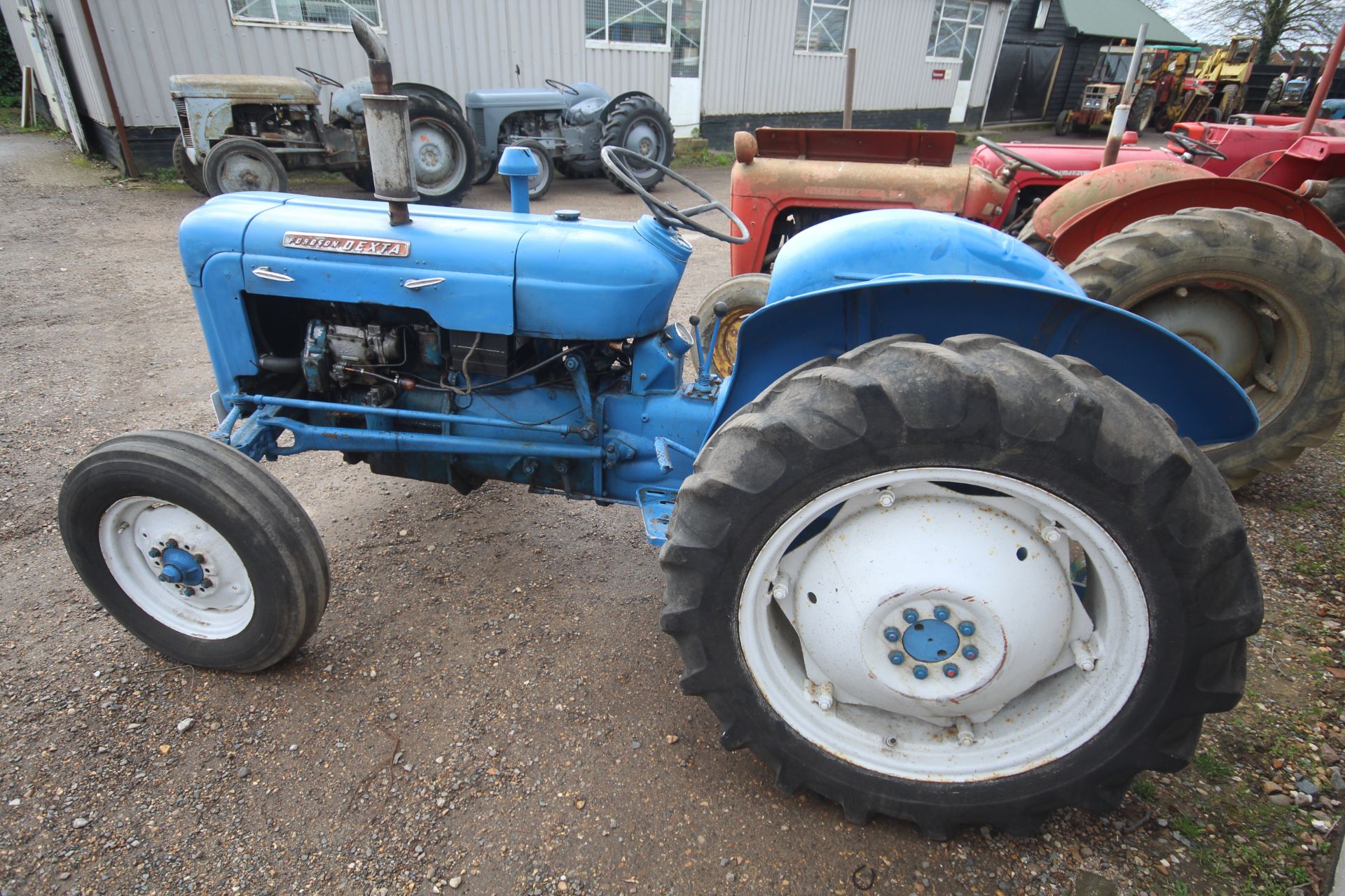 Fordson Dexta 2WD tractor. Registration 4101 PW. Date of first registration 02/02/1962. Key, V5 - Image 4 of 51