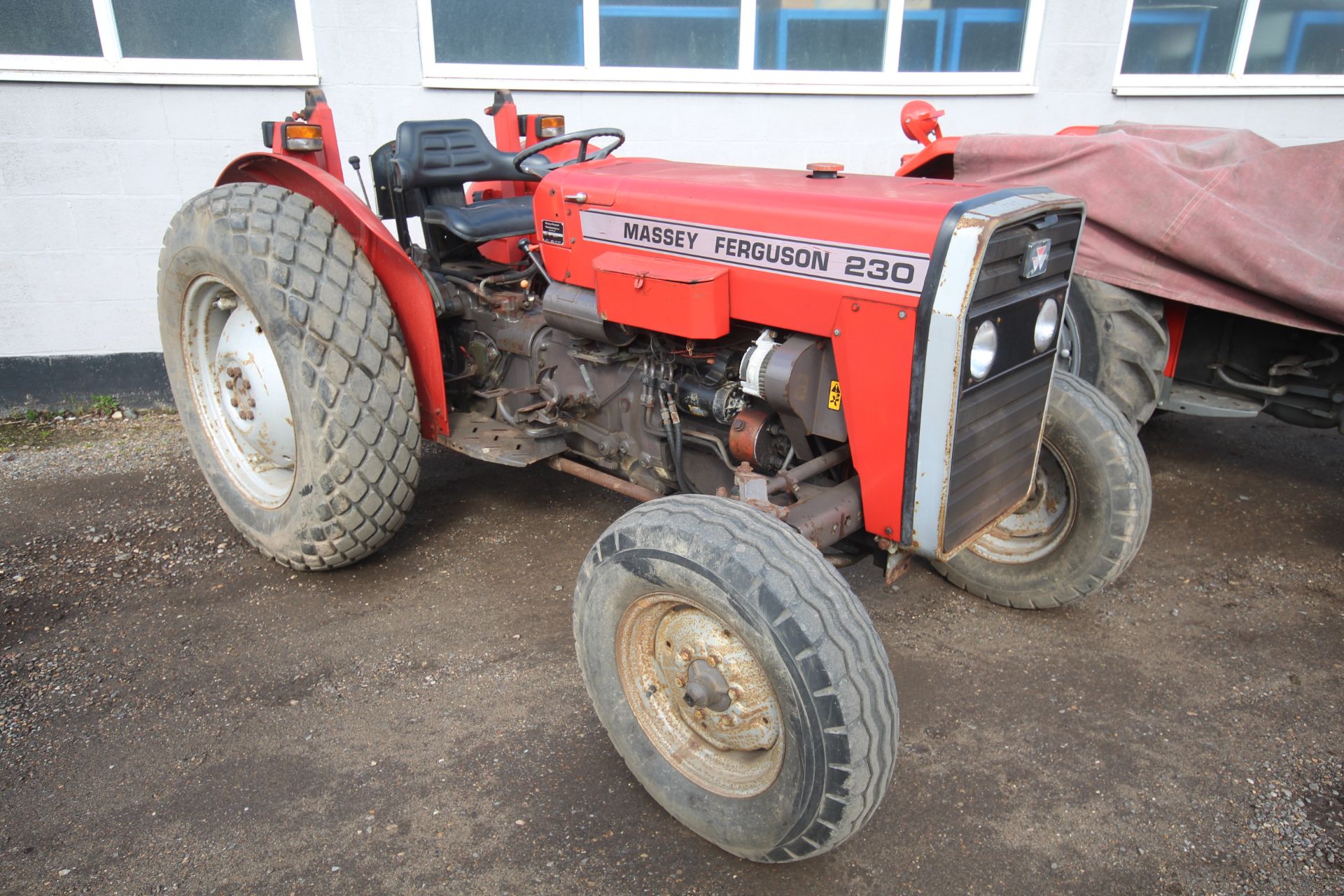 Massey Ferguson 230 2WD tractor. Registration N510 JGV. Date of first registration 23/10/1995. 5,032