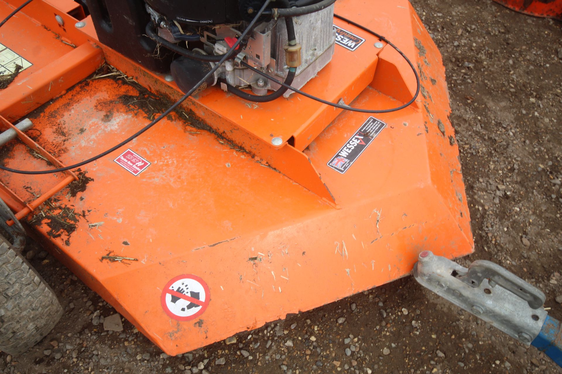 Wessex Country AT110 rotory topper for quad bike. 2012. With Briggs & Stratton petrol engine. V - Image 7 of 17