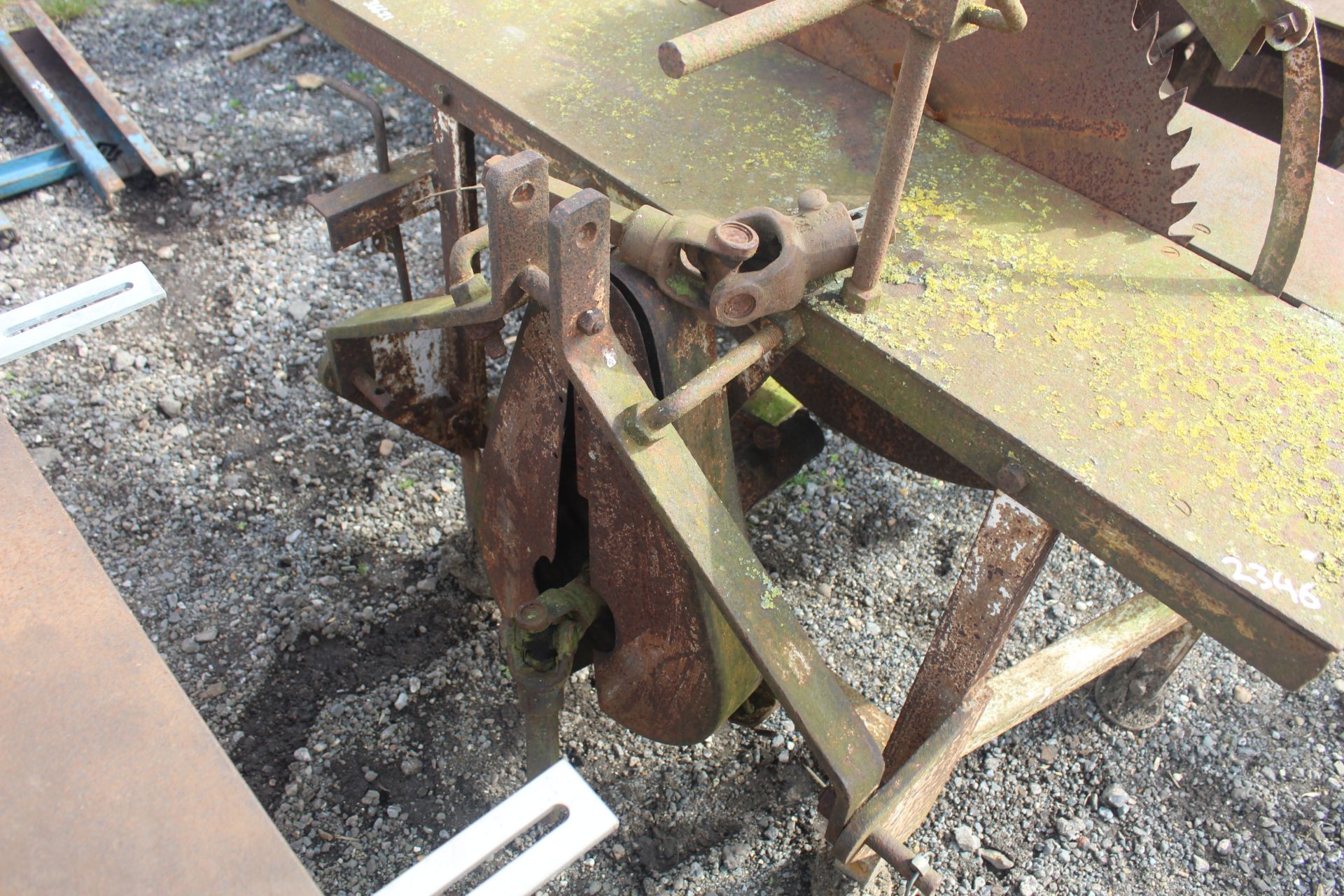 Dening of Chard saw bench. - Image 2 of 8