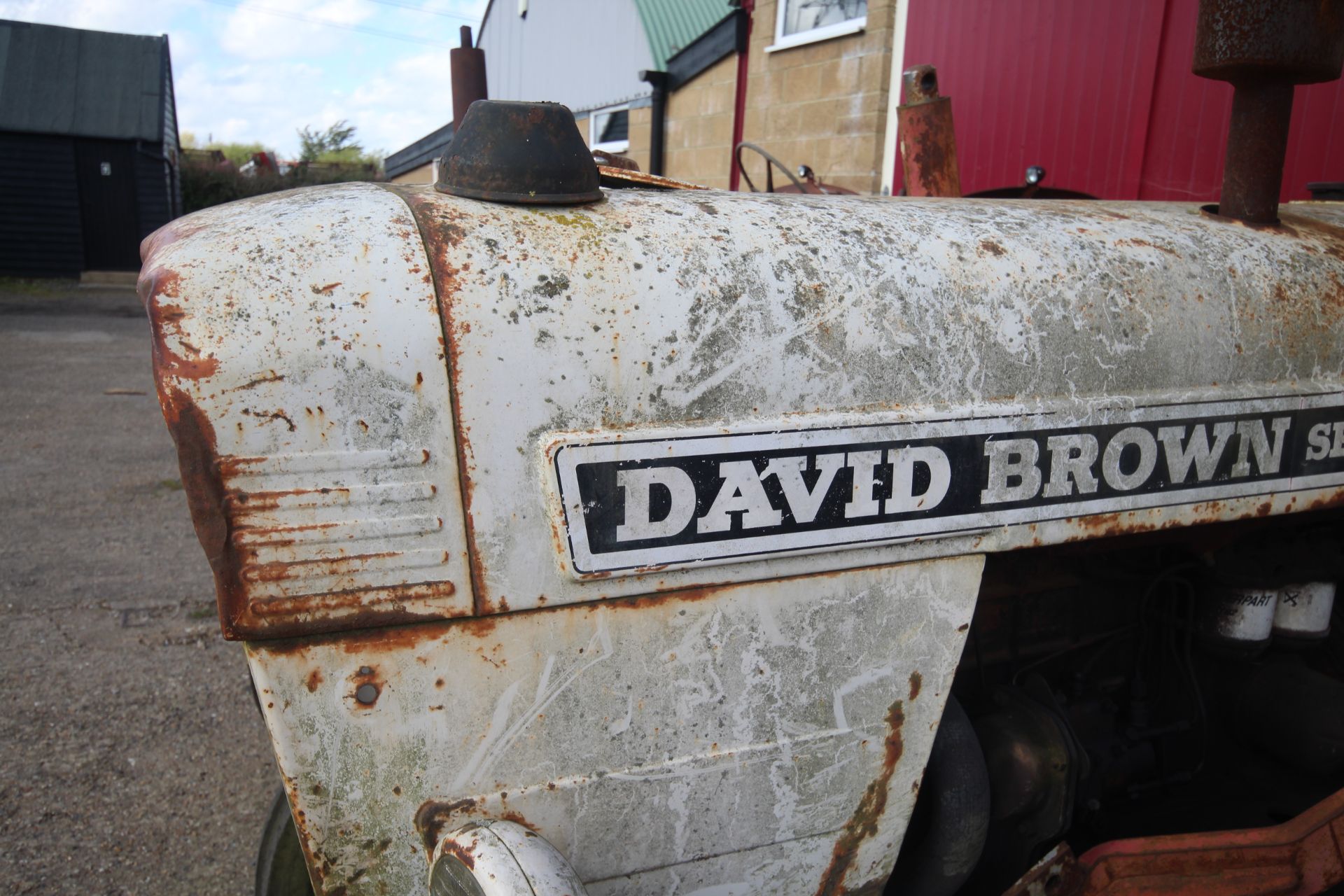 David Brown 990 Selectamatic 2WD tractor. Vendor reports that it starts runs and drives but requires - Image 7 of 45