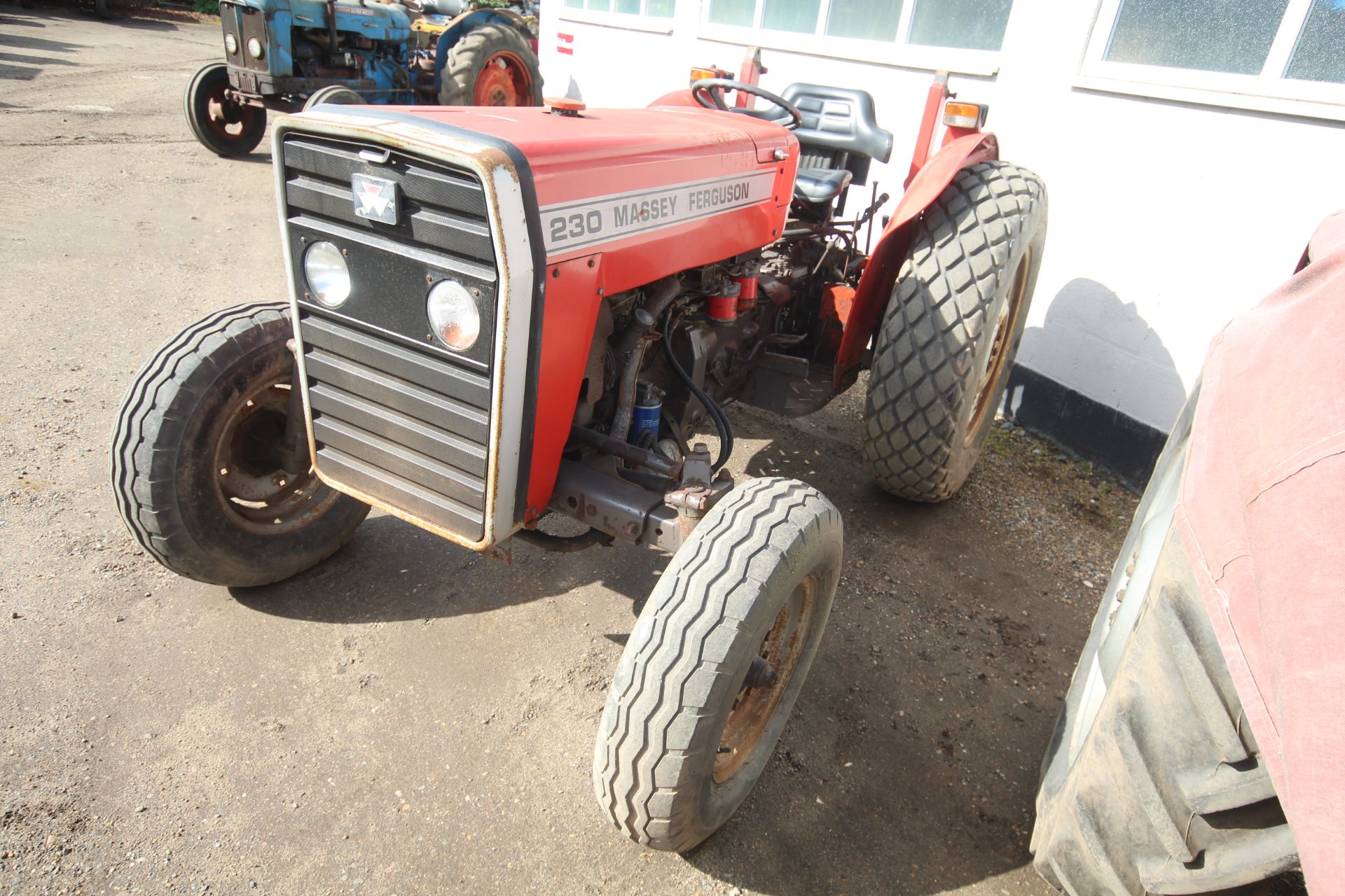 Massey Ferguson 230 2WD tractor. Registration N510 JGV. Date of first registration 23/10/1995. 5,032 - Image 4 of 47