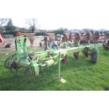 Dowdeswell 140 MA 5+1F reversible plough. With hydraulic press arm. Refurbished by Agri-Hire 2019.