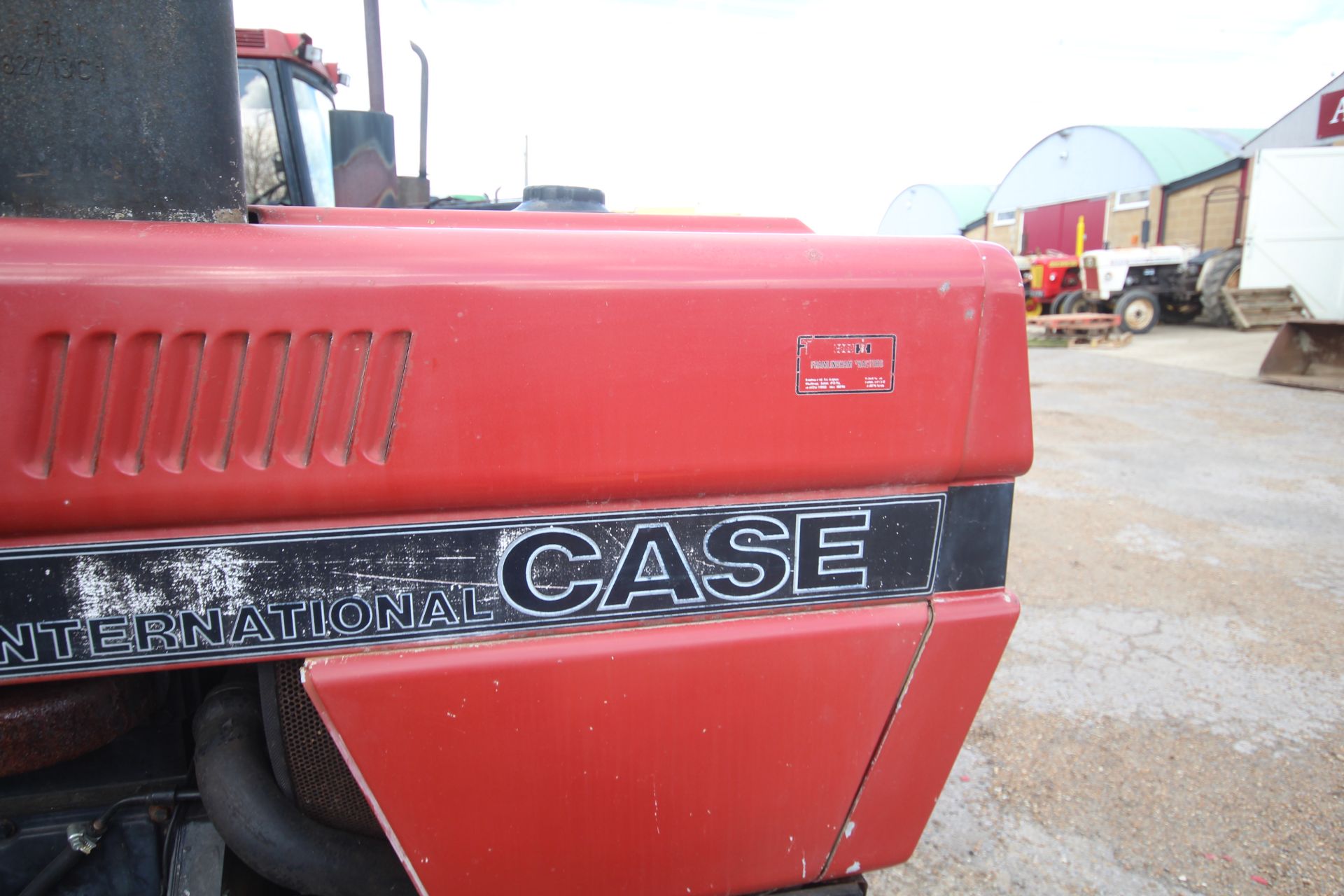 Case International 485 2WD tractor. Registration D404 APV. Date of first registration 27/10/1986. - Image 38 of 57