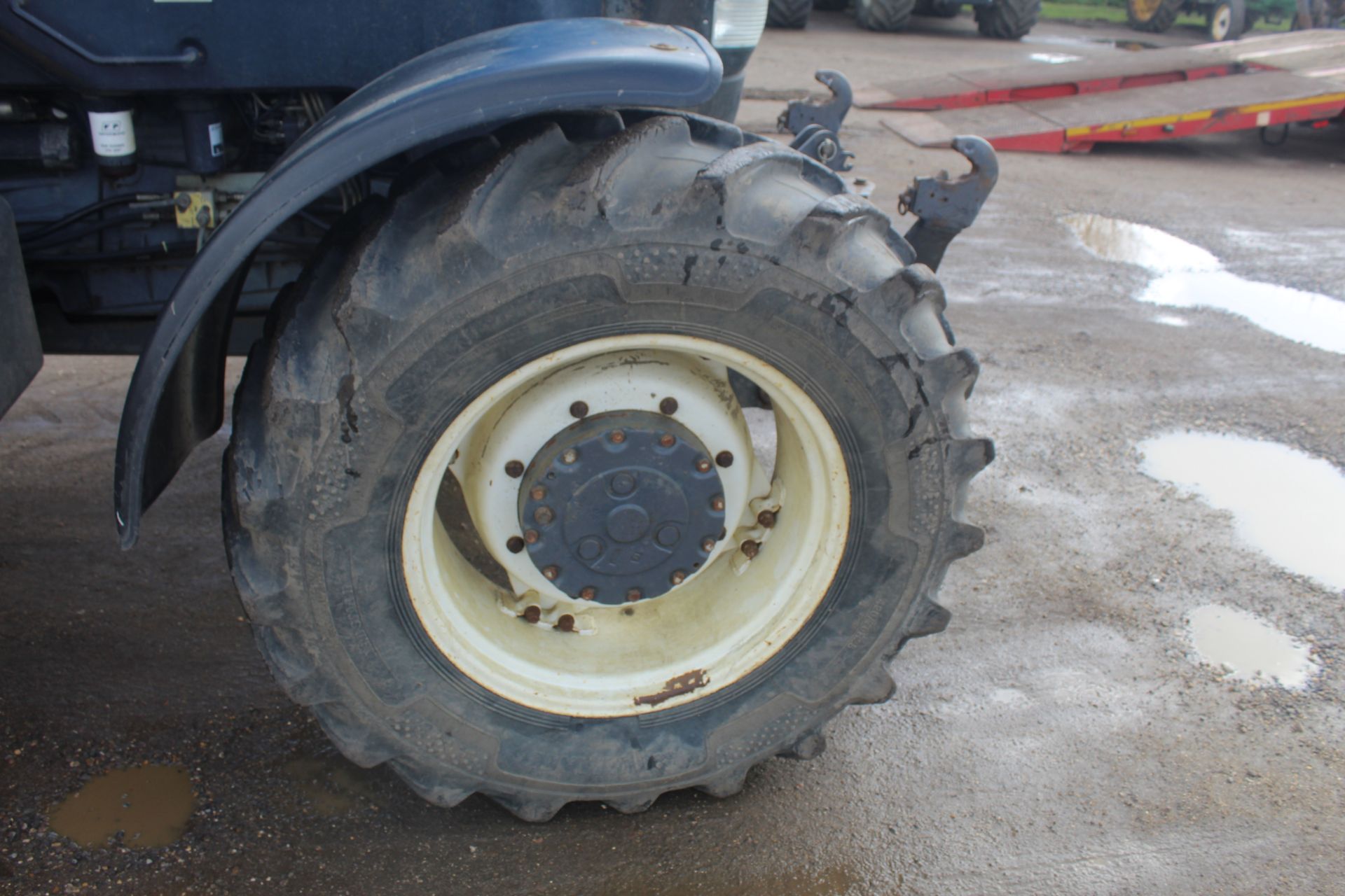 New Holland TM150 4WD tractor. Registration X501 NTW. Date of first registration 01/09/2000. Showing - Image 51 of 88