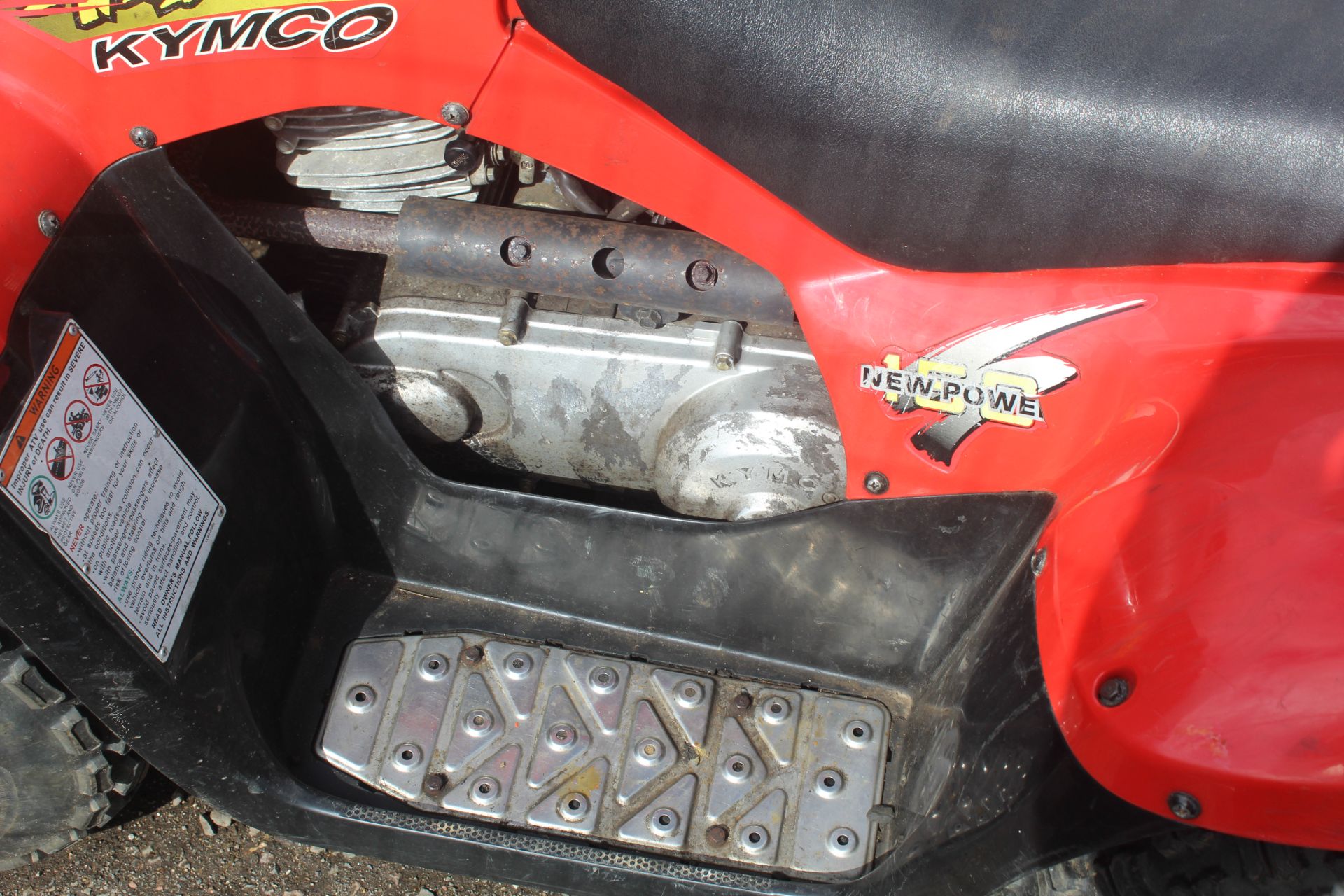 Kymco MX'er 150cc off road ATV. 2004. owned from new. Key, Manual held. - Image 16 of 18