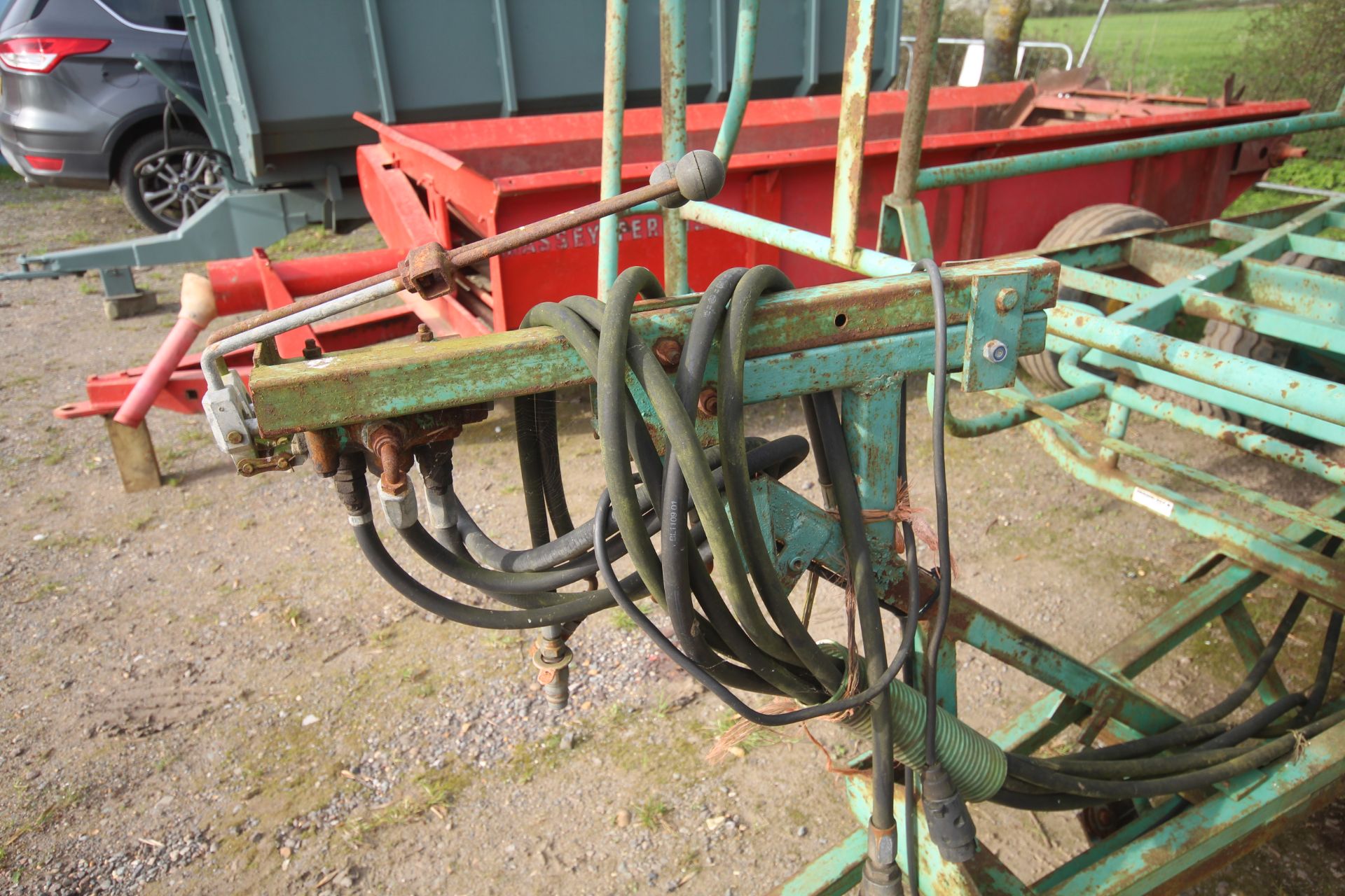 Farmhand trailed 56 bale carrier. V - Image 7 of 23