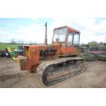 Fiat 100c steel tracked crawler. With Turner rear linkage. Owned from new. Unused for some time
