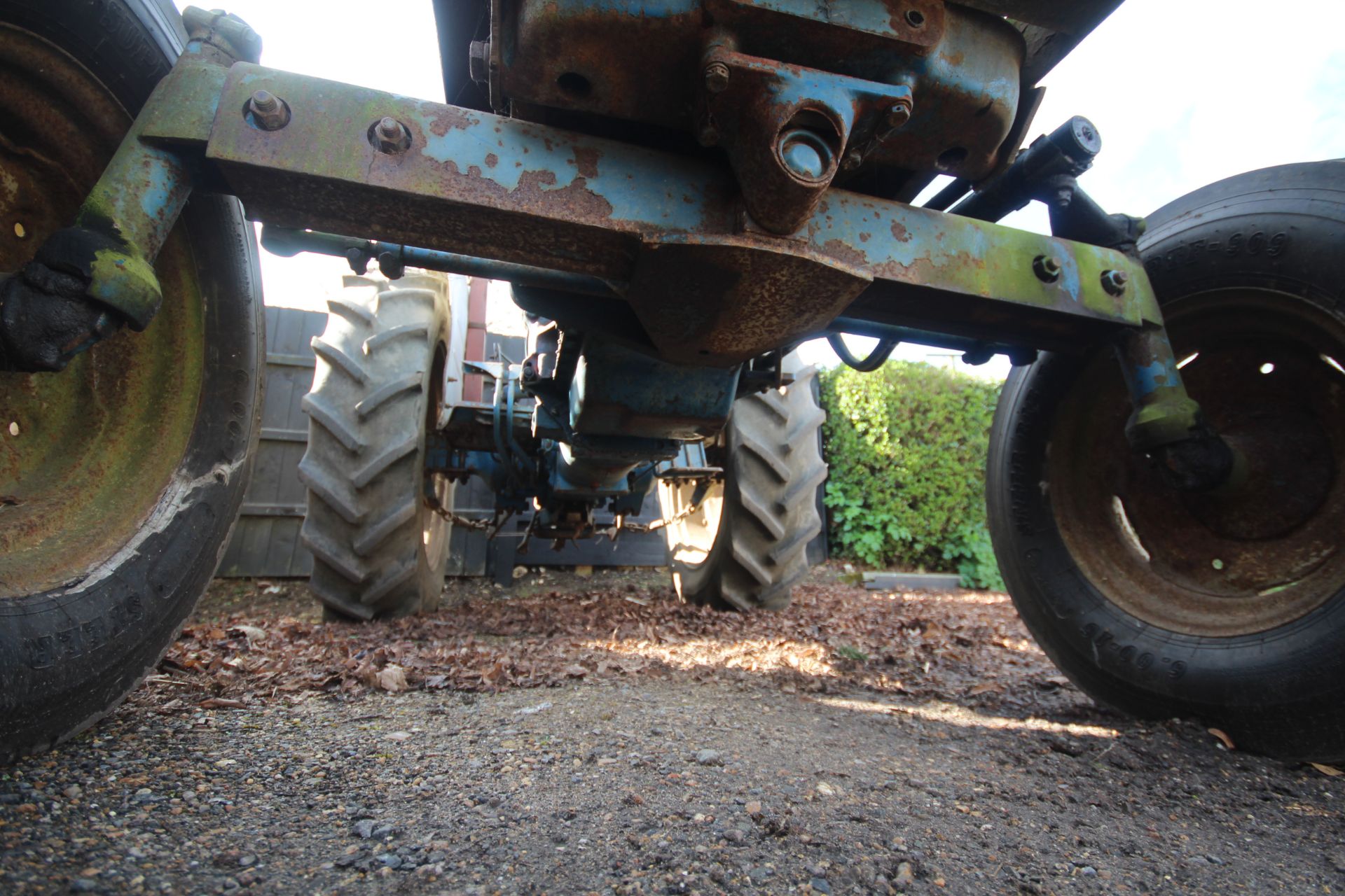 Ford 4000 Pre-Force 2WD tractor. Registration SRT 439F (expired). 13.6R36 rear wheels and tyres @ - Image 44 of 45