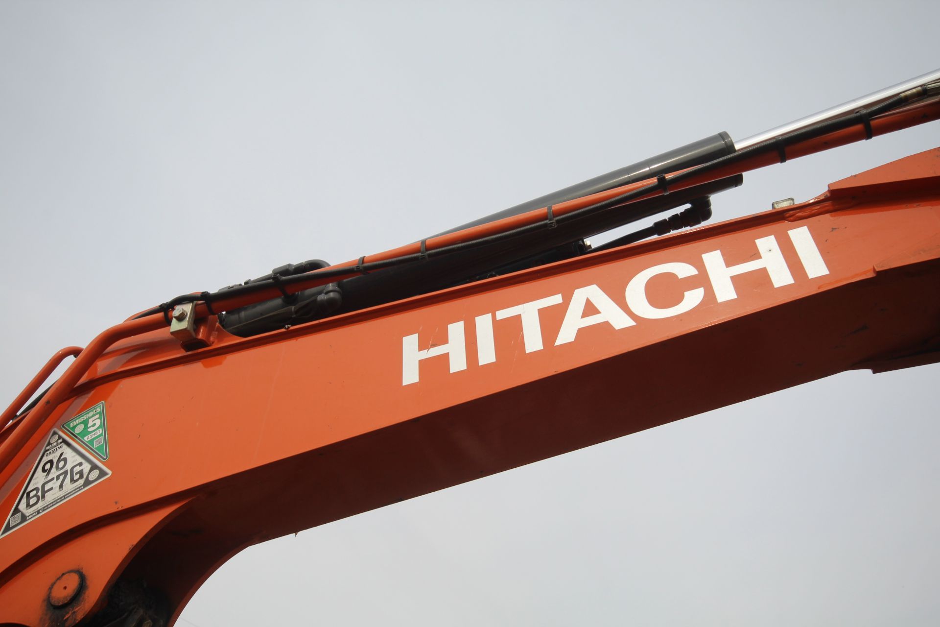 Hitachi ZX55U-6 CLR 5.5T rubber track excavator. 2022. 757 hours. Serial number HCMAEQ50H00061201. - Image 10 of 71