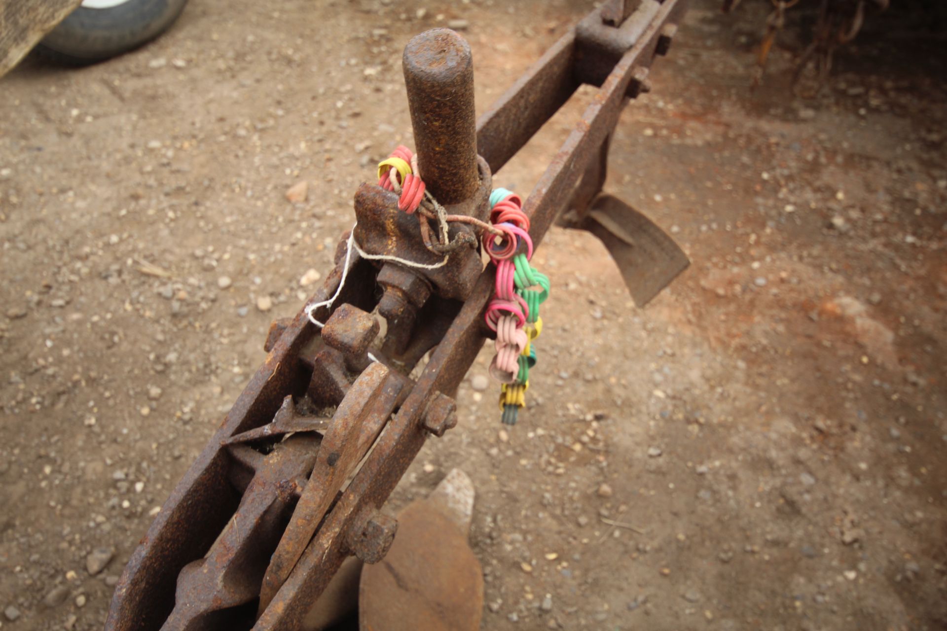 Ransomes YL horse drawn plough. - Image 6 of 9