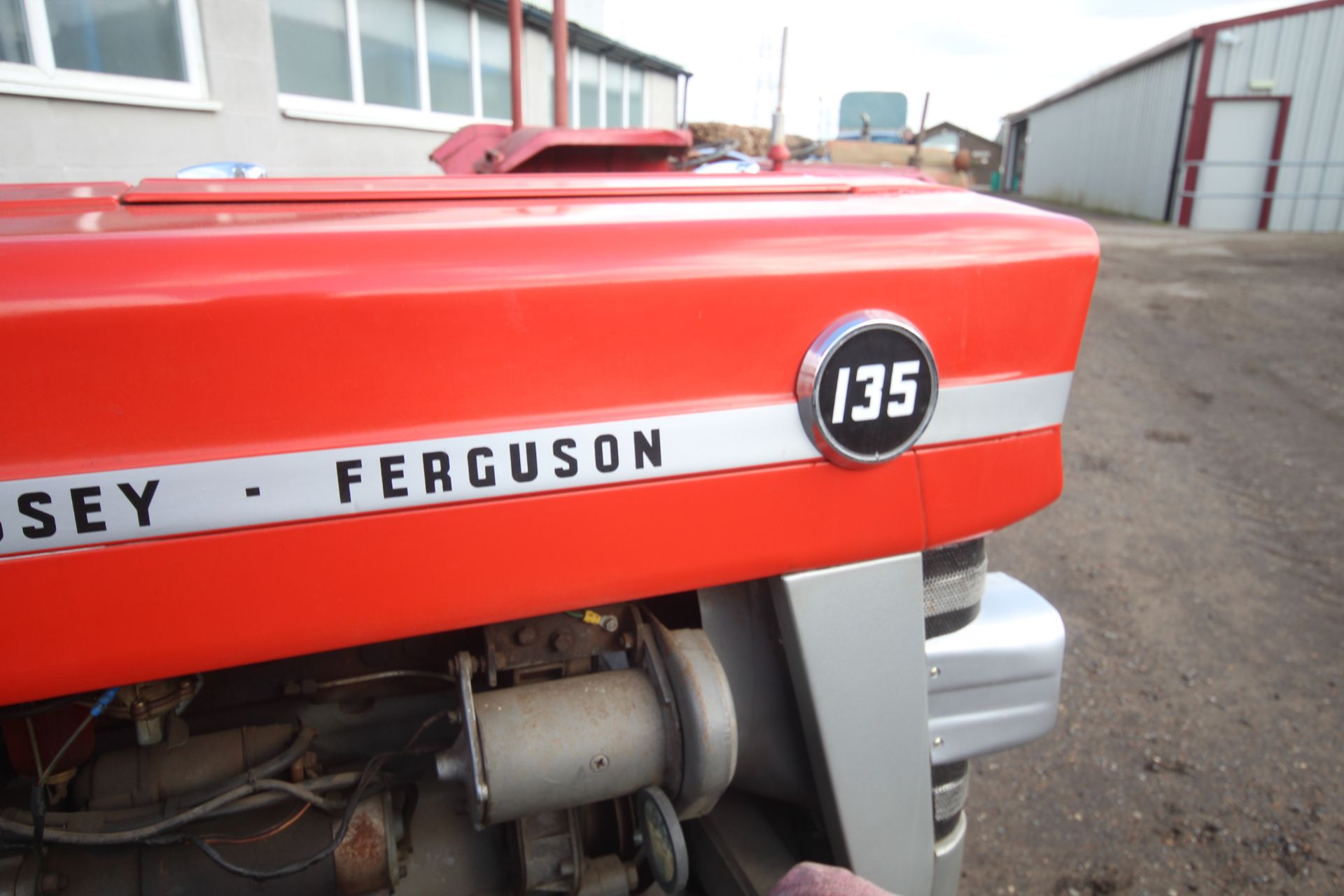 Massey Ferguson 135 2WD tractor. Registration SVN 746H. Date of first registration 25/03/1970. 12. - Image 36 of 46