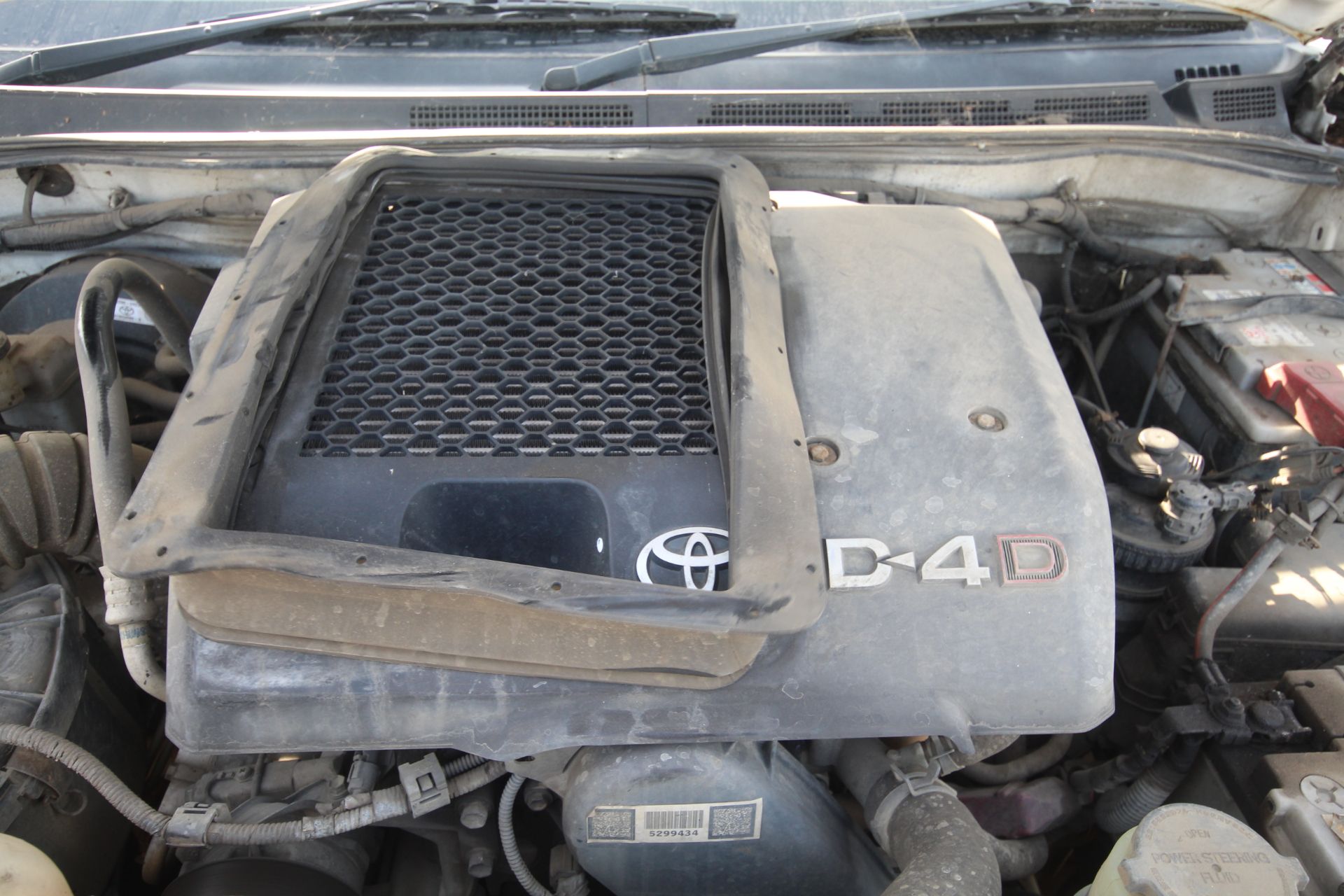 Toyota Hilux 2.5L diesel manual double cab pick-up. Registration FD11 UHA. Date of first - Image 56 of 58