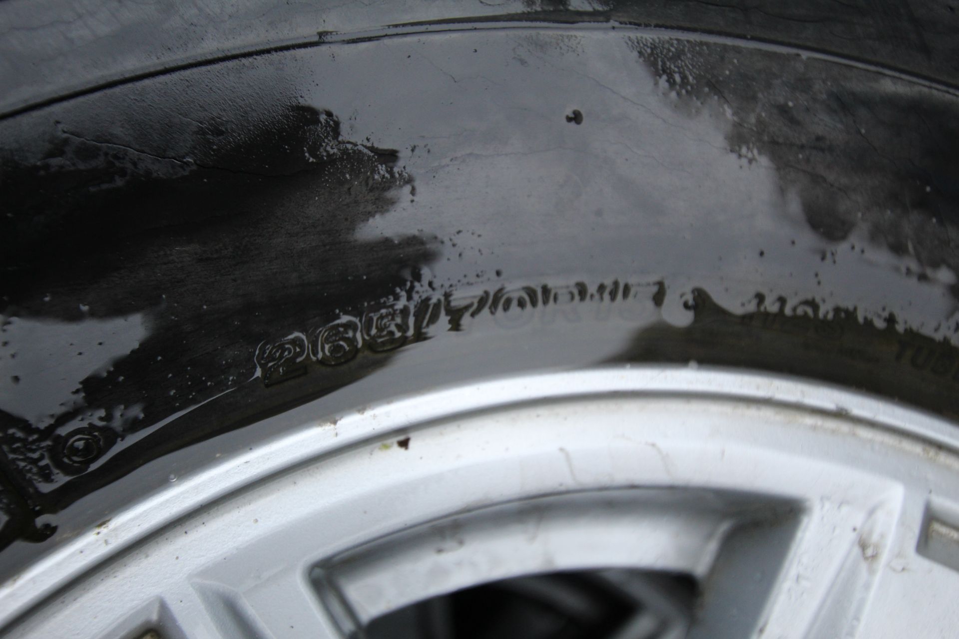 4x Ford Ranger wheels and tyres. V - Image 3 of 7