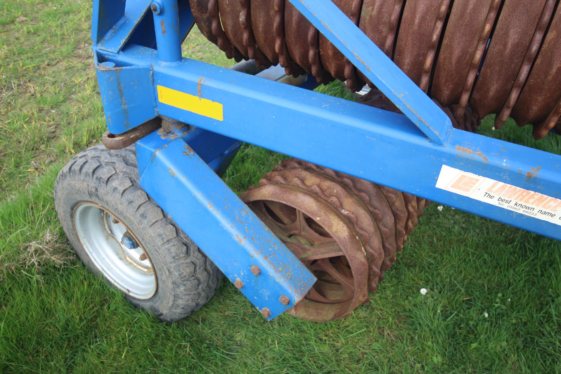 Dalbo 6.3m hydraulic folding rolls. With Snowflake rings. From a local Deceased estate. - Image 20 of 22