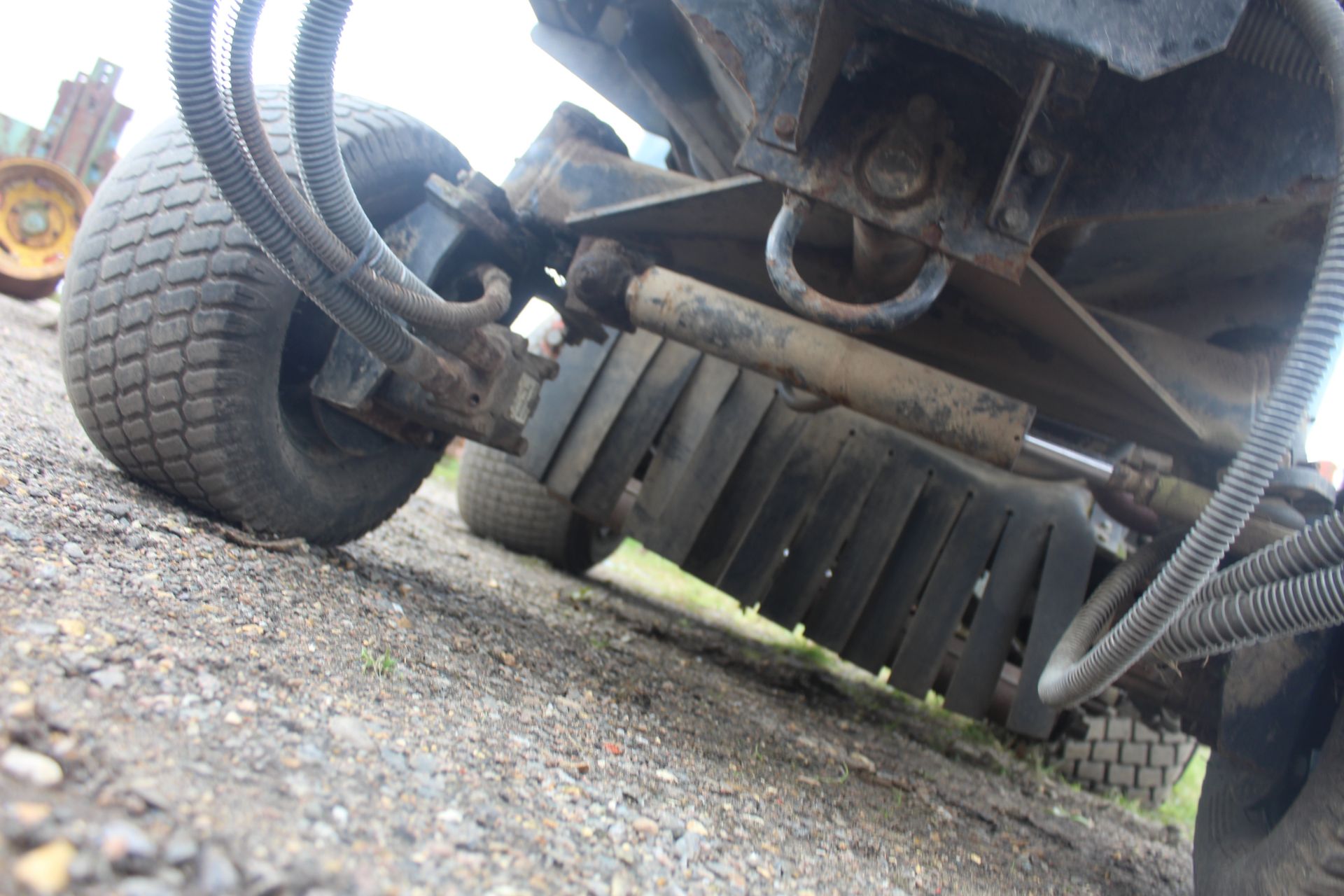 Hayter LT324 4WD ride-on triple gang cylinder mower. Registration KE03 GYG. Date of first - Image 16 of 24