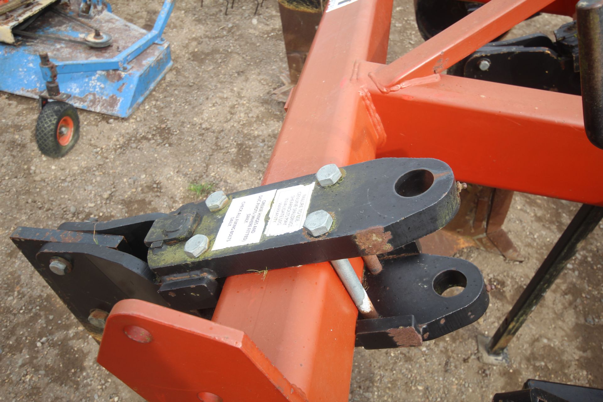 Spaldings 90/150 Flatlift three leg subsoiler. From a local deceased estate. Manual held. - Image 7 of 17