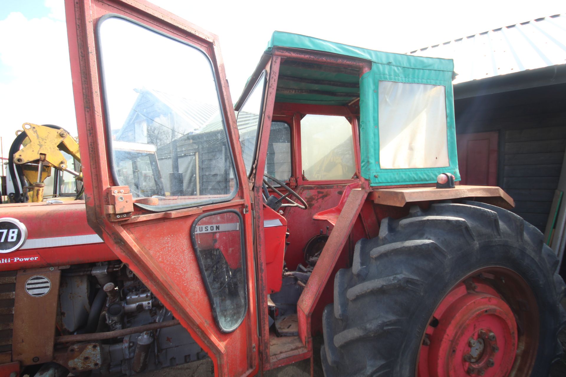 Massey Ferguson 178 Multi-Power 2WD tractor. Registration GWC 408H. Date of first registration 16/ - Image 41 of 56
