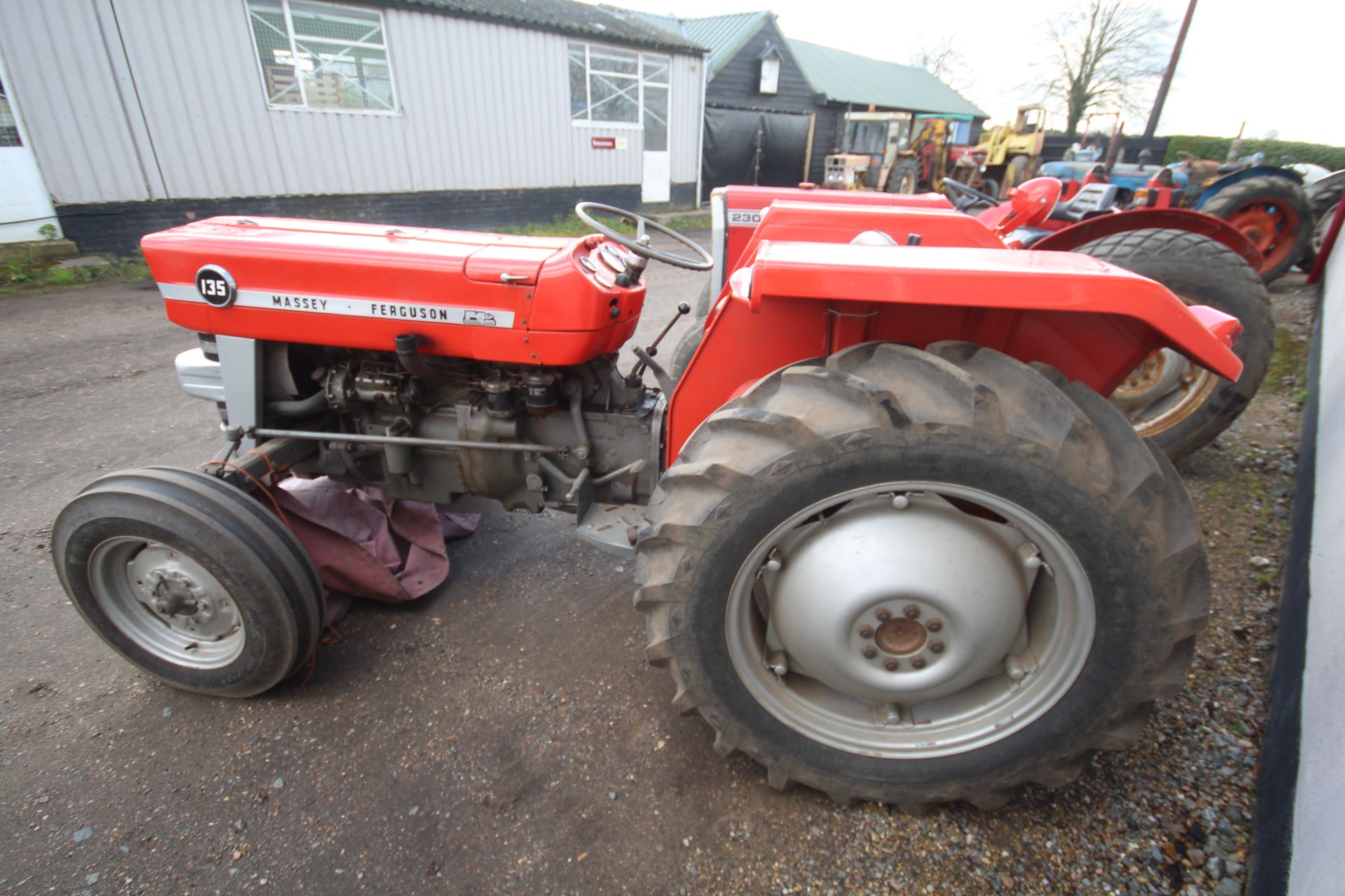 Massey Ferguson 135 2WD tractor. Registration SVN 746H. Date of first registration 25/03/1970. 12. - Image 3 of 46