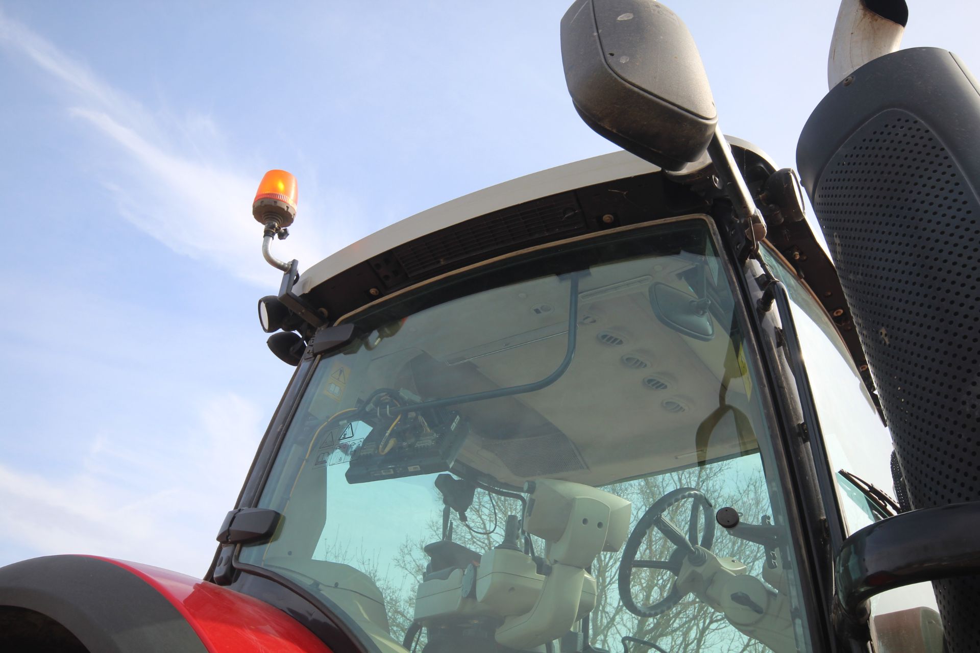 Massey Ferguson 8737 4WD tractor. Registration AY17 AVG. Date of first registration 14/03/2017. 4, - Image 22 of 104