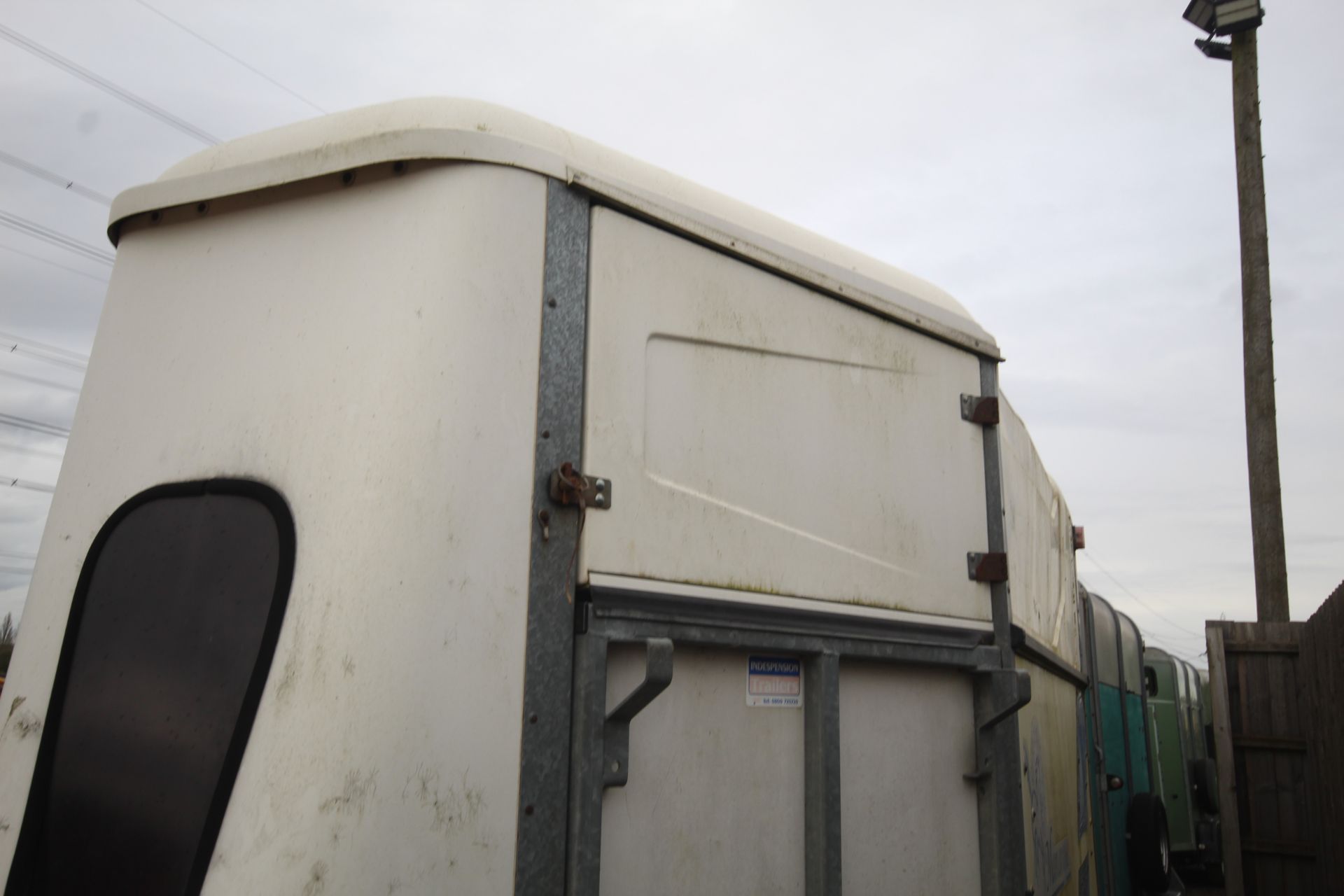 Indespension Monarque two horse twin axle horsebox. With front and rear ramps. Key held. - Image 12 of 45