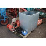 **WITHDRAWN, NOW SOLD WITH LOT 2540** Maschio power harrow and Sulky drill spares. V