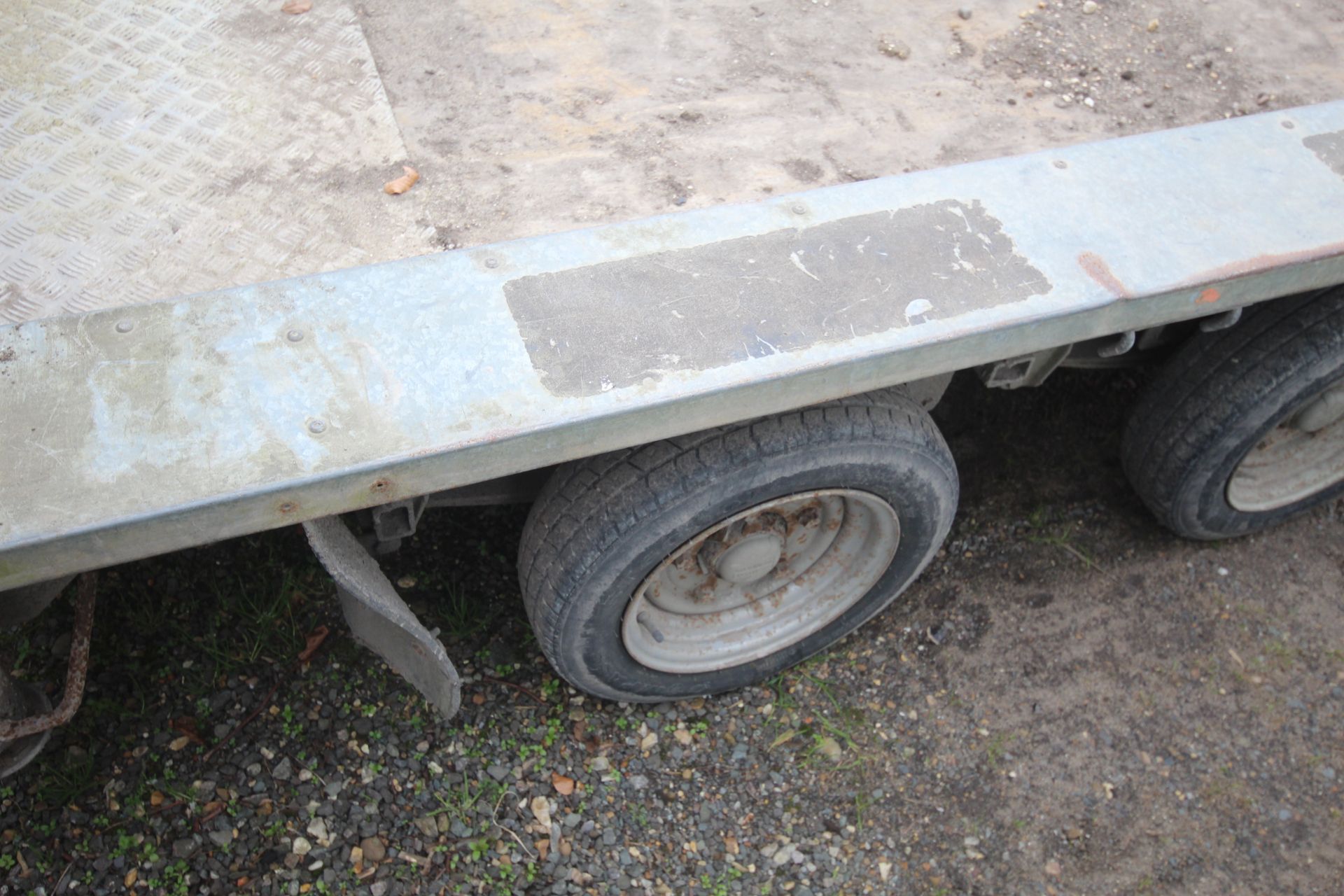 Ifor Williams GX106 10ftx6ft twin axle plant trailer. With ramps. V For sale on behalf of the - Bild 27 aus 38