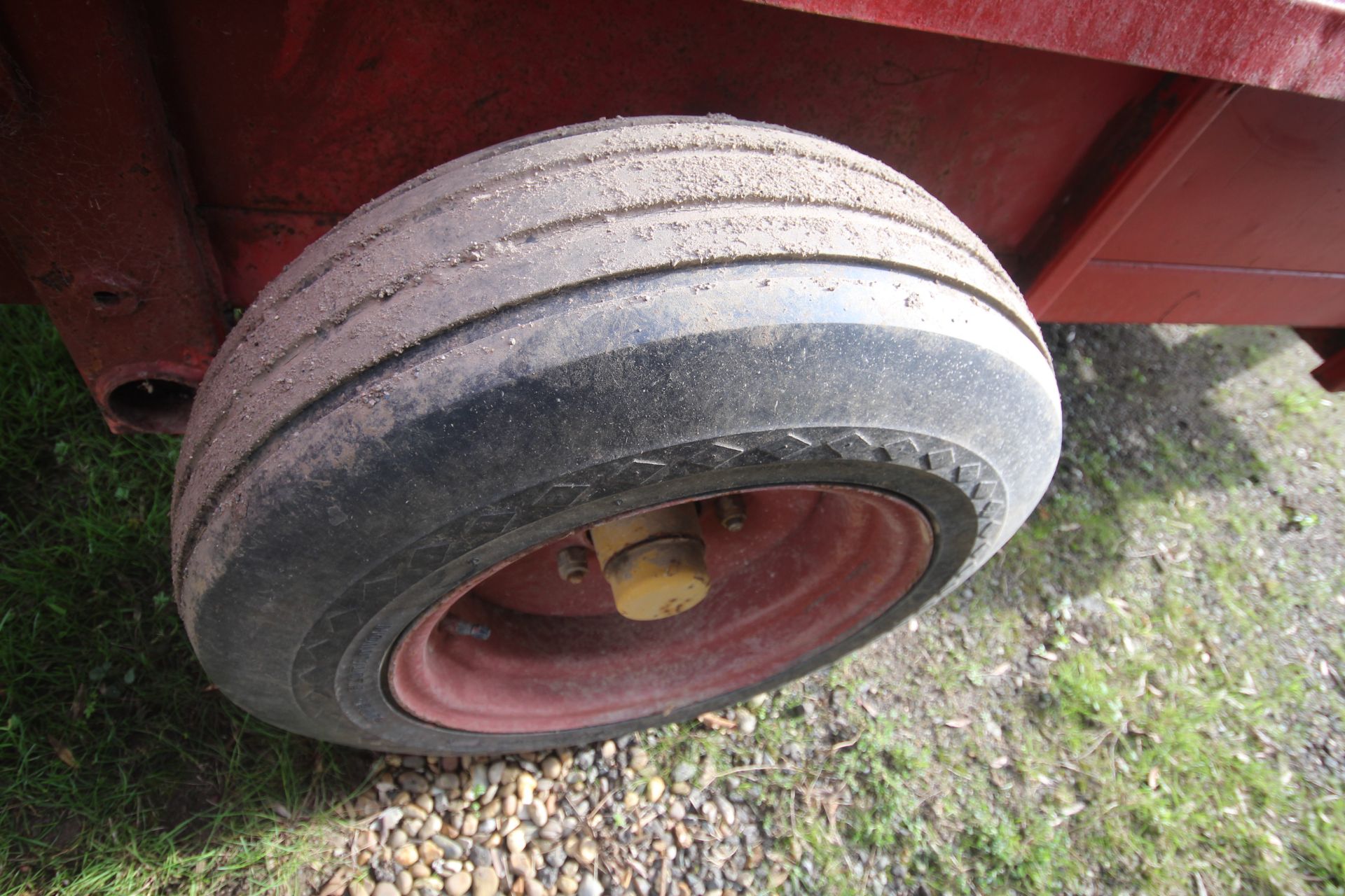 Massey Ferguson single axle muck spreader. V - Image 14 of 14