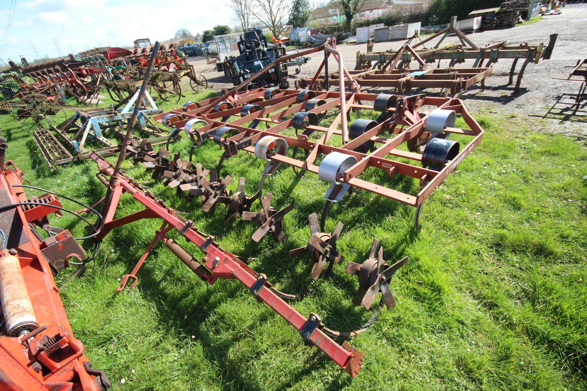 Kongskilde manual fold Vibroflex. With following Rotaflex. From a local Deceased estate. Manual - Image 4 of 21