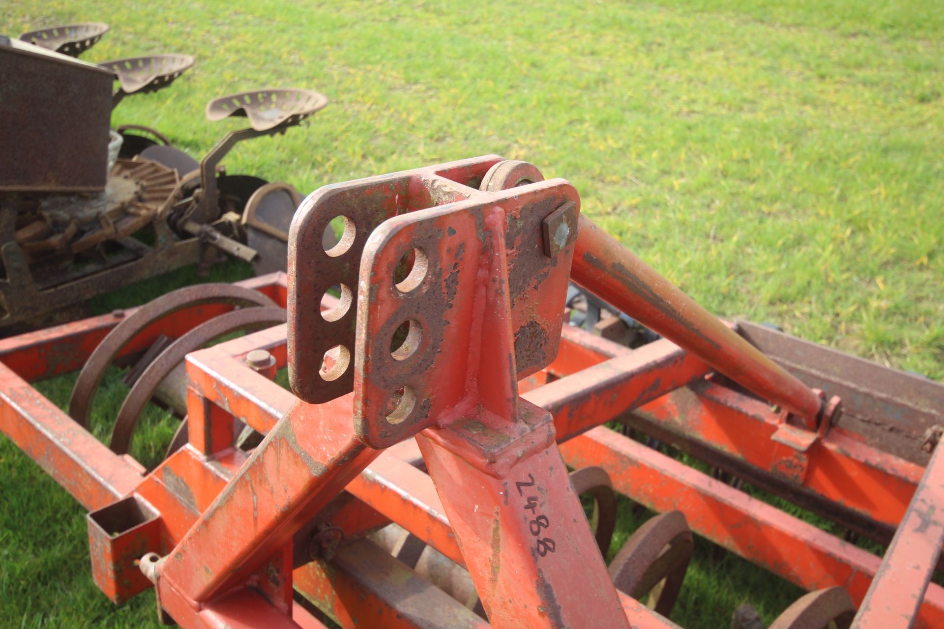 FarmForce 3m front mounted Flexicoil press. With leading tines. From a local Deceased estate. - Bild 2 aus 12