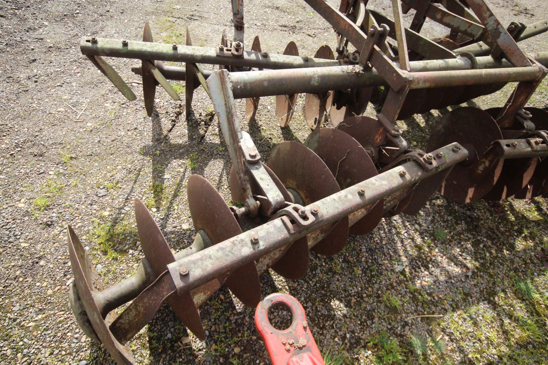 Massey Ferguson mounted discs. From a Local Deceased estate. V - Image 5 of 13