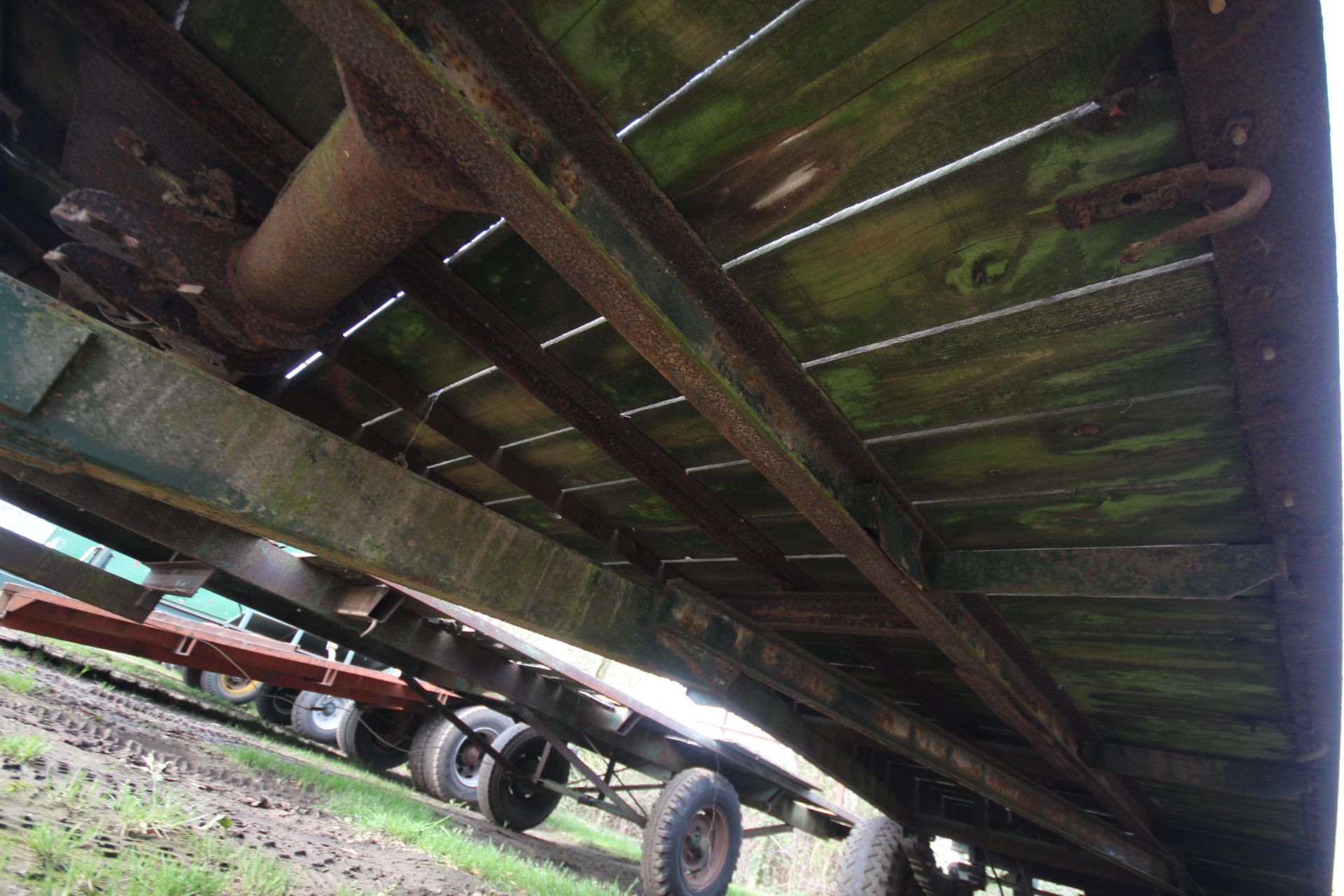 20ft single axle bale trailer. V - Image 20 of 20