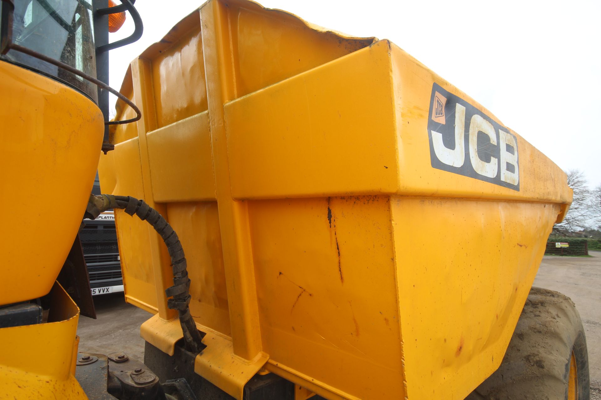 JCB 714 14T 4WD dumper. 2006. 6,088 hours. Serial number SLP714AT6EO830370. Owned from new. Key - Bild 23 aus 108