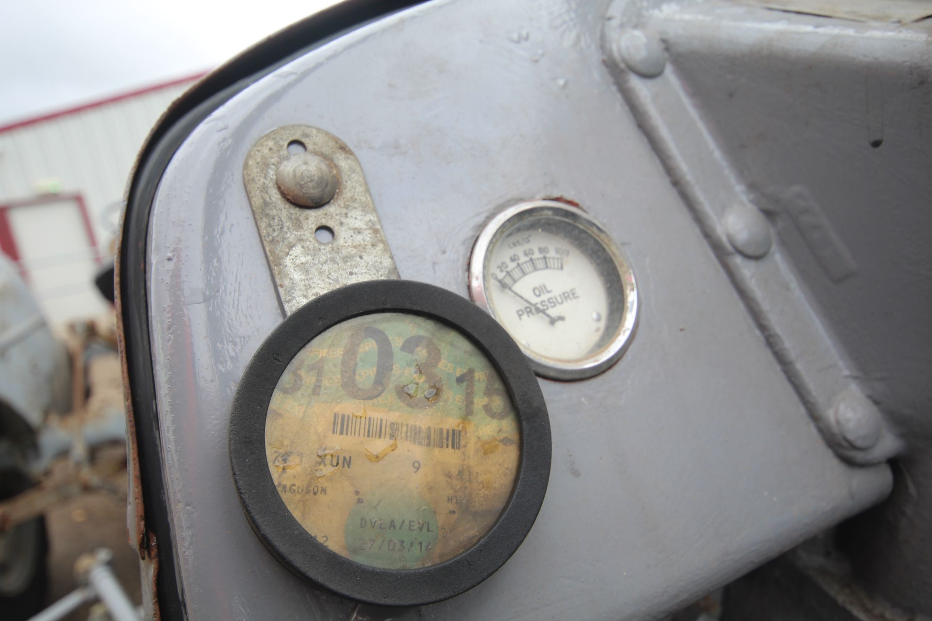 Ferguson TEA 20 Petrol 2WD tractor. Registration 771 XUN. 1948. Serial number 57289. 11.2-28 rear - Image 37 of 44