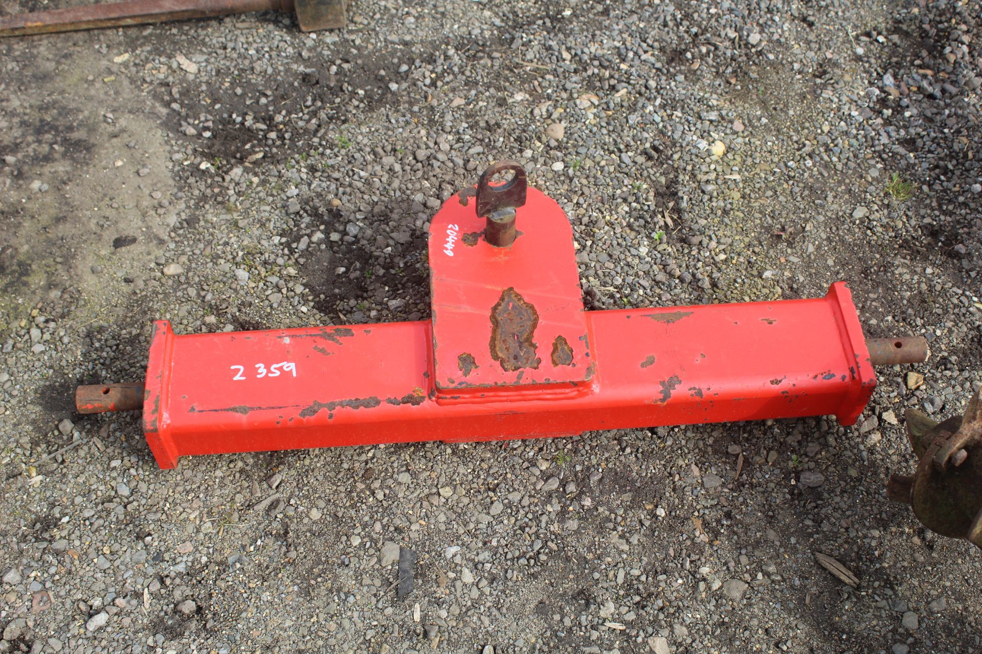 Heavy duty linkage drawbar. V