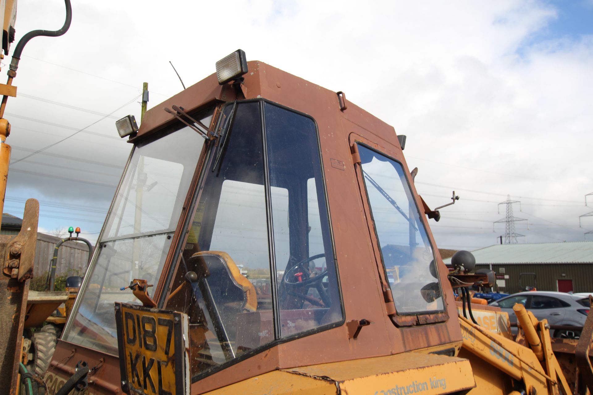 Case 580G Construction King 4WD backhoe loader. Registration D187 KKL. Date of first registration - Image 41 of 68