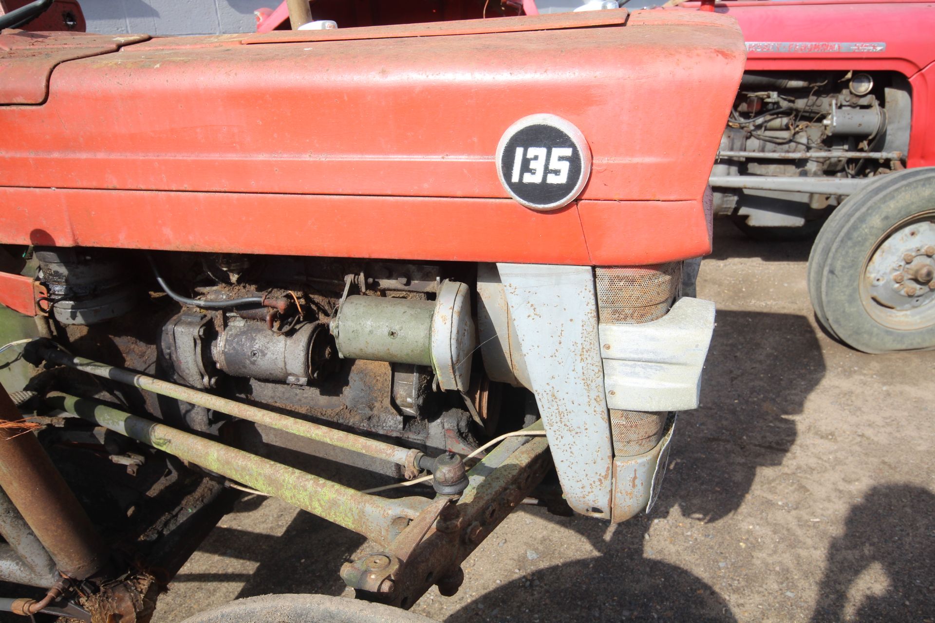 Massey Ferguson 135 2WD tractor. Registration ART 5H. Date of first registration 07/11/1969. - Bild 9 aus 58