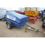 1,000L single axle fast tow diesel bowser. V