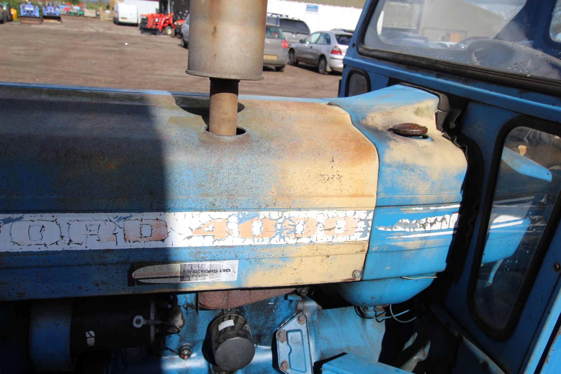 Ford 4000 2WD tractor. Registration TEV 117N. Date of first registration 01/08/1974. 6,619 hours. - Image 6 of 50