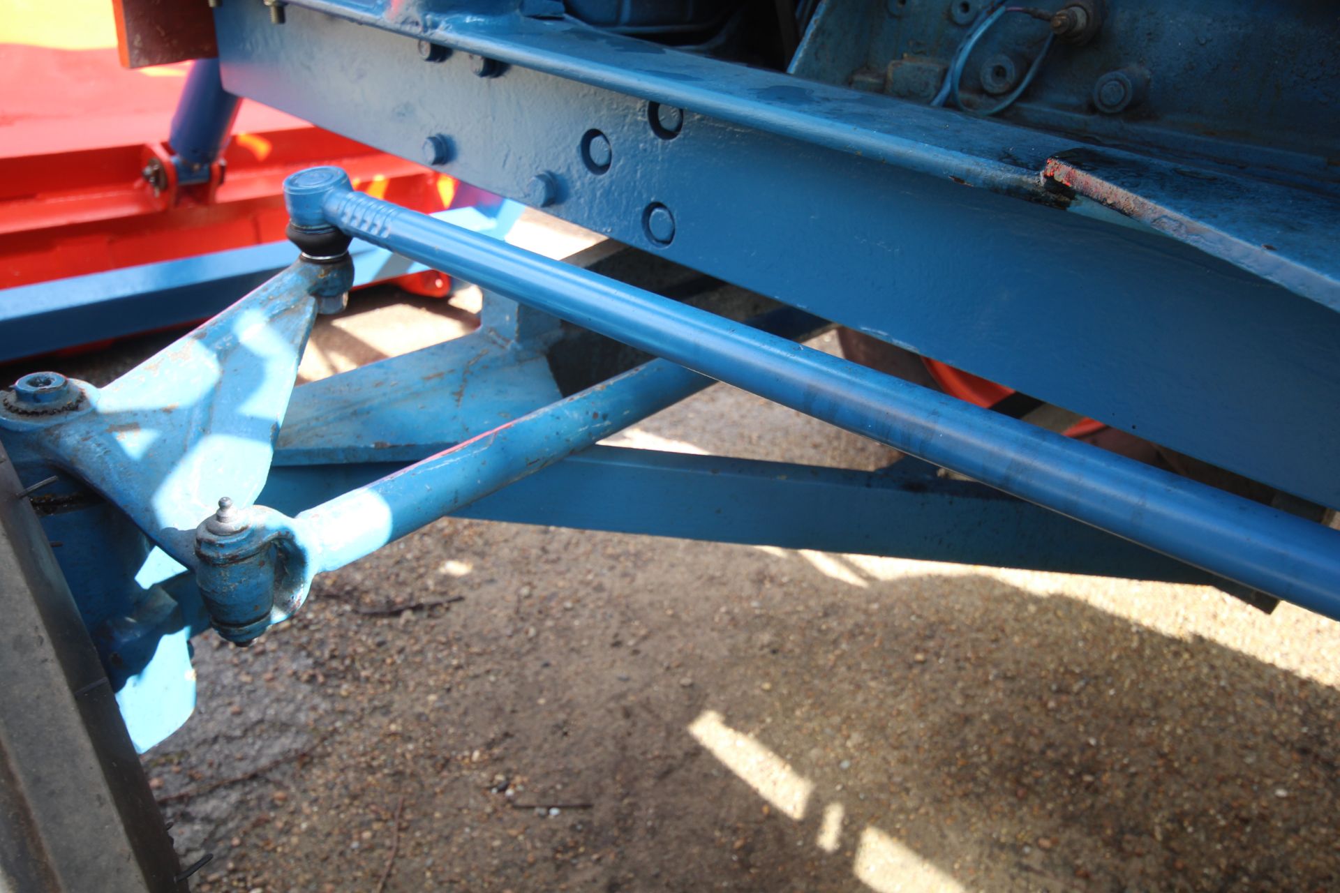 Fordson Power Major 2WD tractor. Registration 708 GUR (no paperwork). 12.4-36 rear wheels and - Image 16 of 54