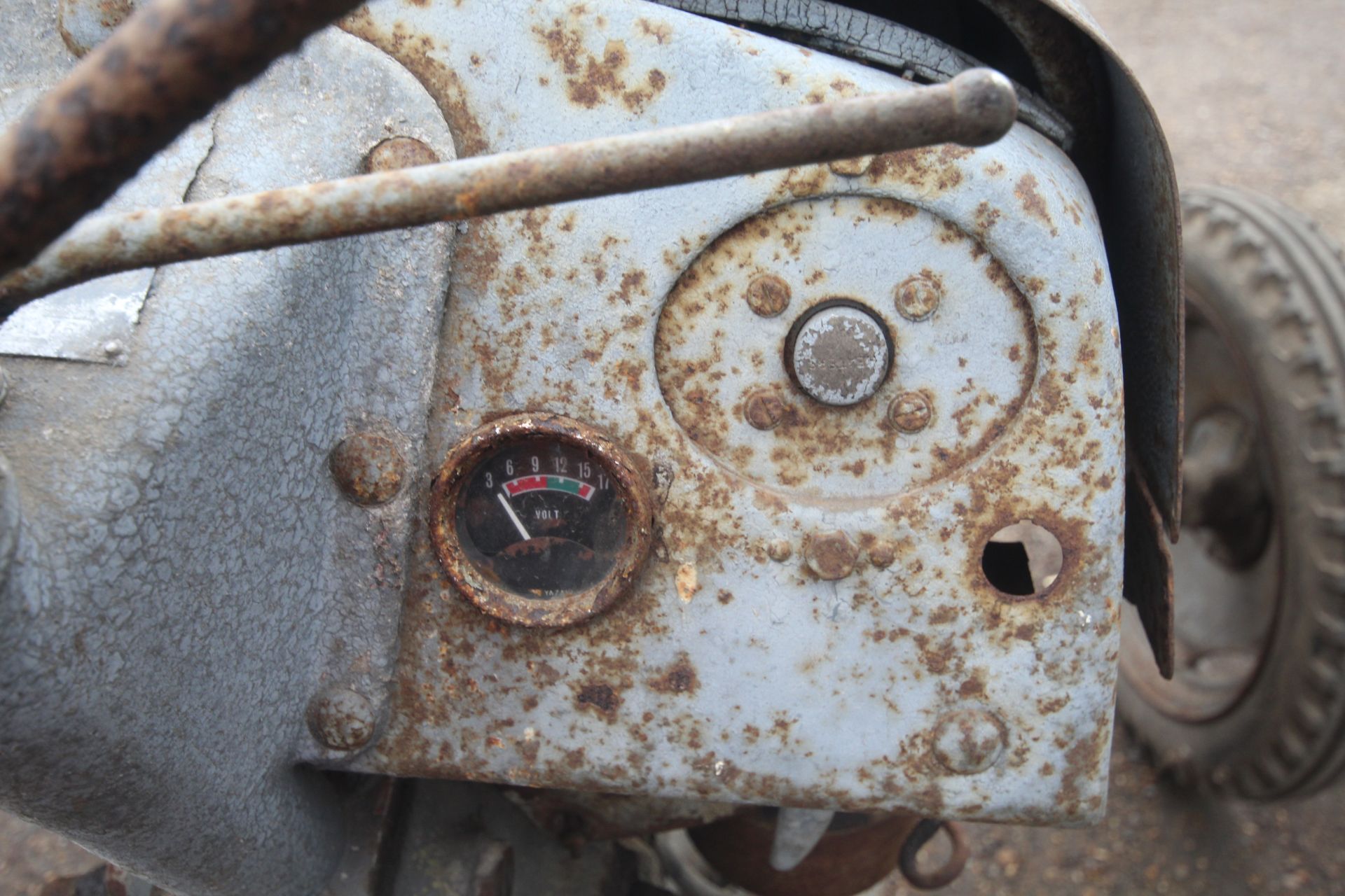 Ferguson TED 20 Petrol/ TVO 2WD tractor. 1953. Serial number 201176. Key held. V - Image 38 of 45